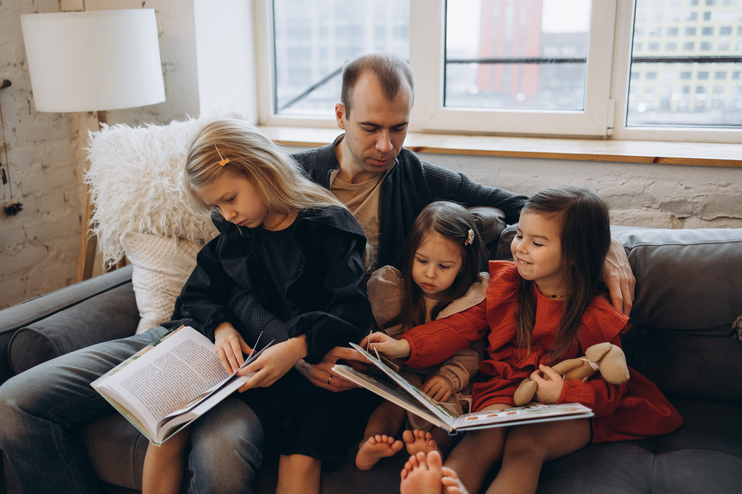 Эля, Вася, Алиса, Ева, Мира. Семейный фотограф в Москве Виктория Ястребинская