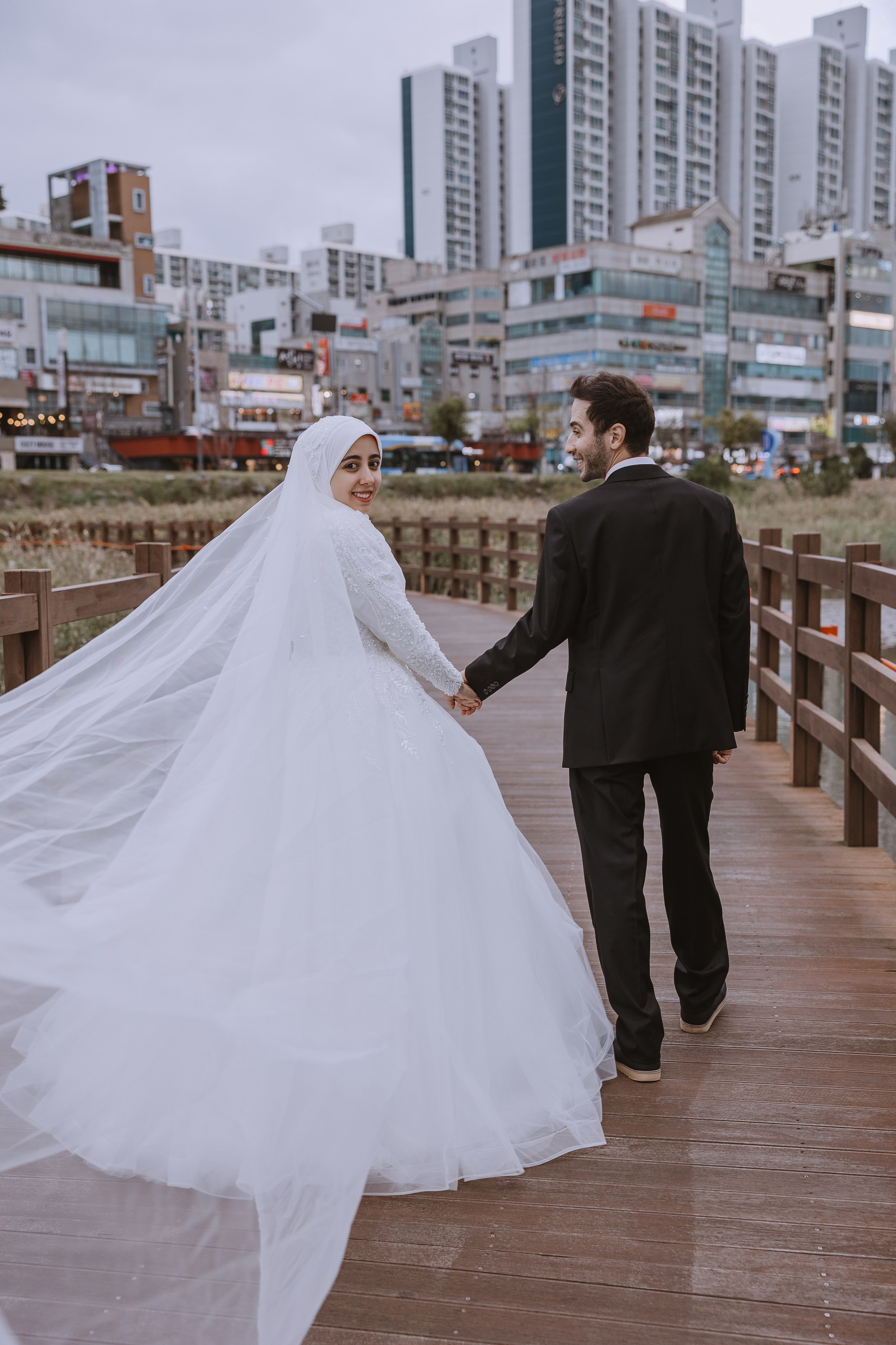 Beautiful Muslim wedding in South Korea, Busan. Your photographer in Busan (South Korea) Aleksandra Anufriy