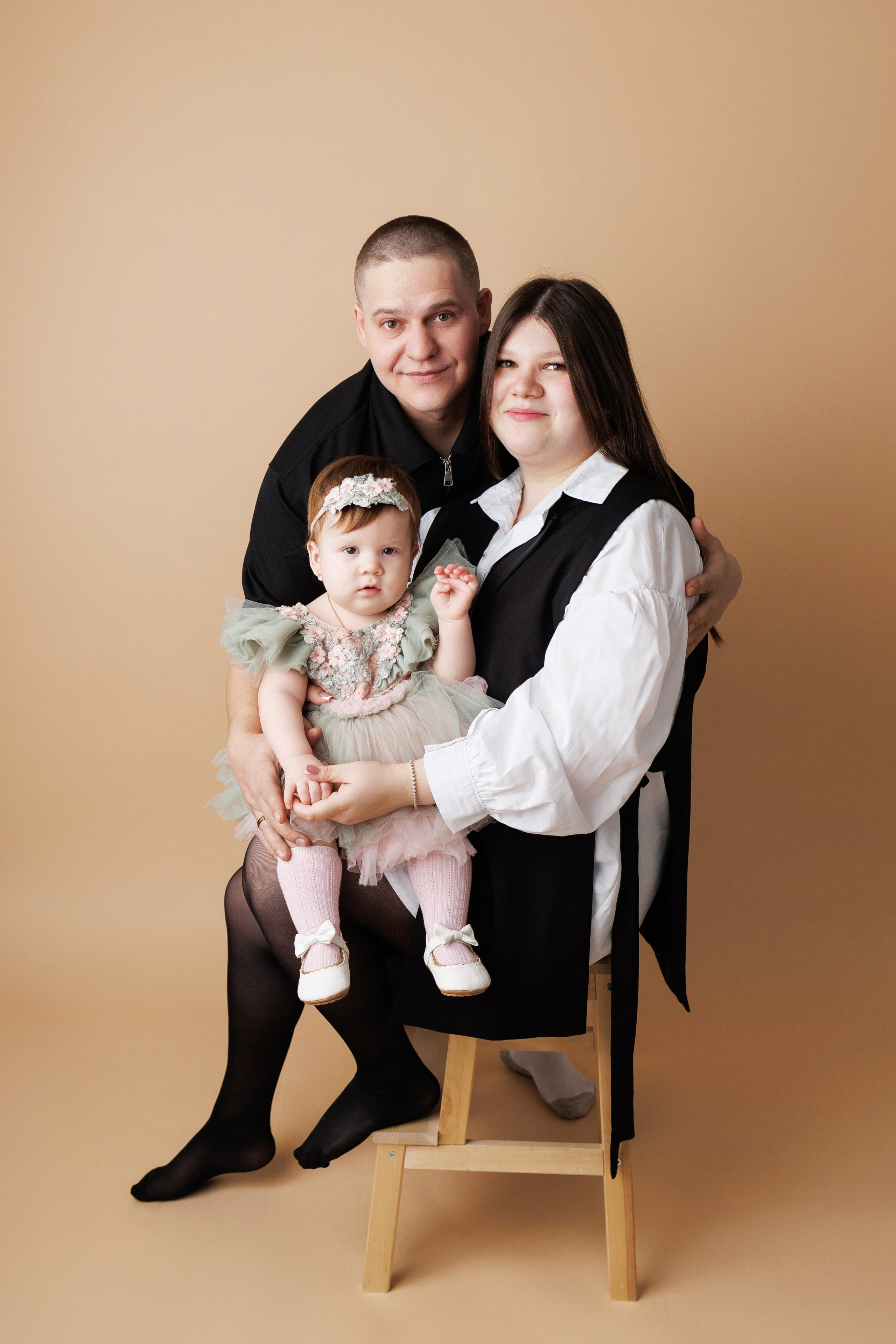 Стефание 1 годик. Фотограф новорожденный малышей Новосибирск