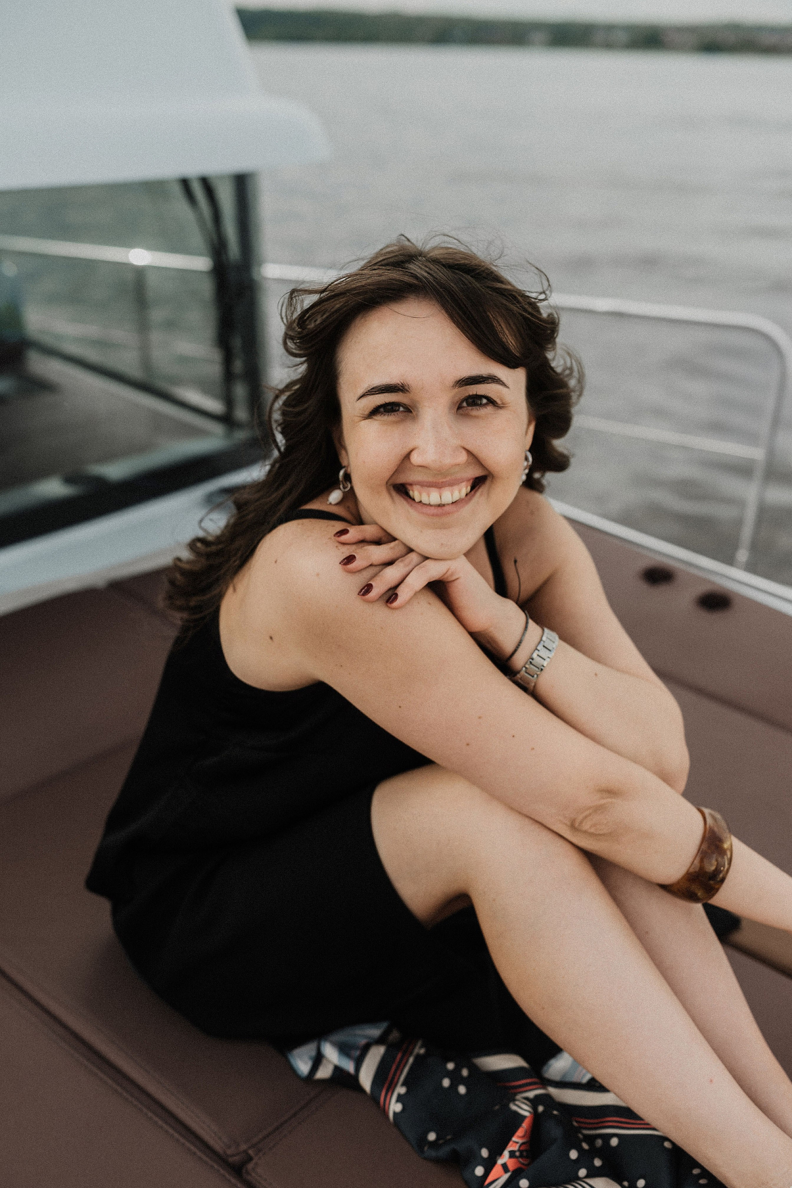 Девичник на яхте. Фотограф в Москве Ангелина Ким