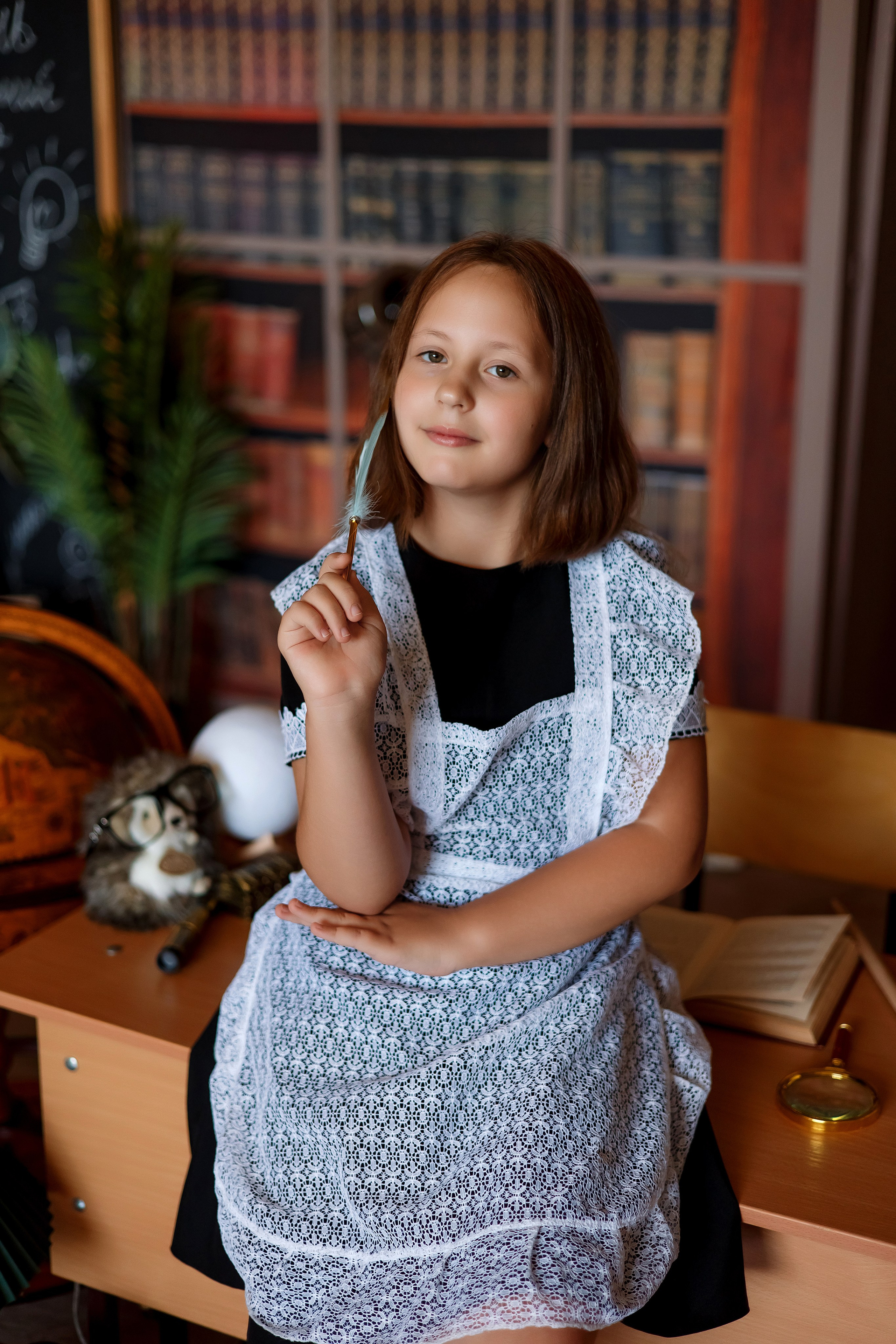 4 класс фотосессия в фотостудии. Фотограф Любовь Корниенко, Примоский край