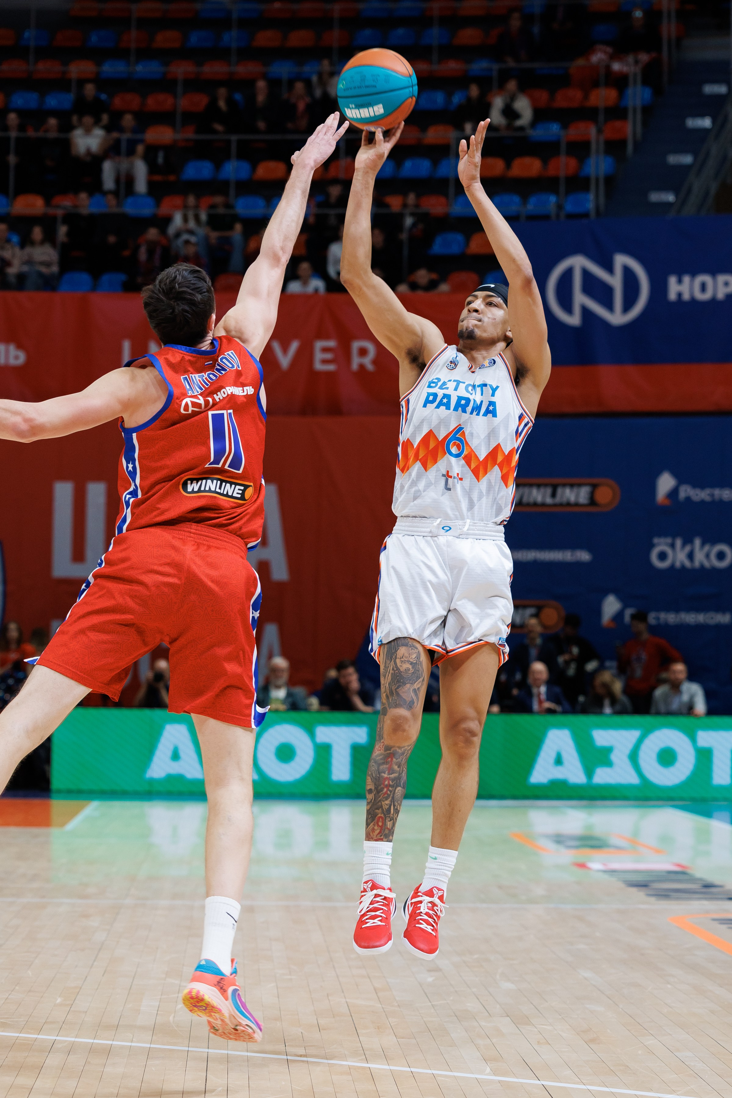 Баскетбол. ЦСКА — ПАРМА
