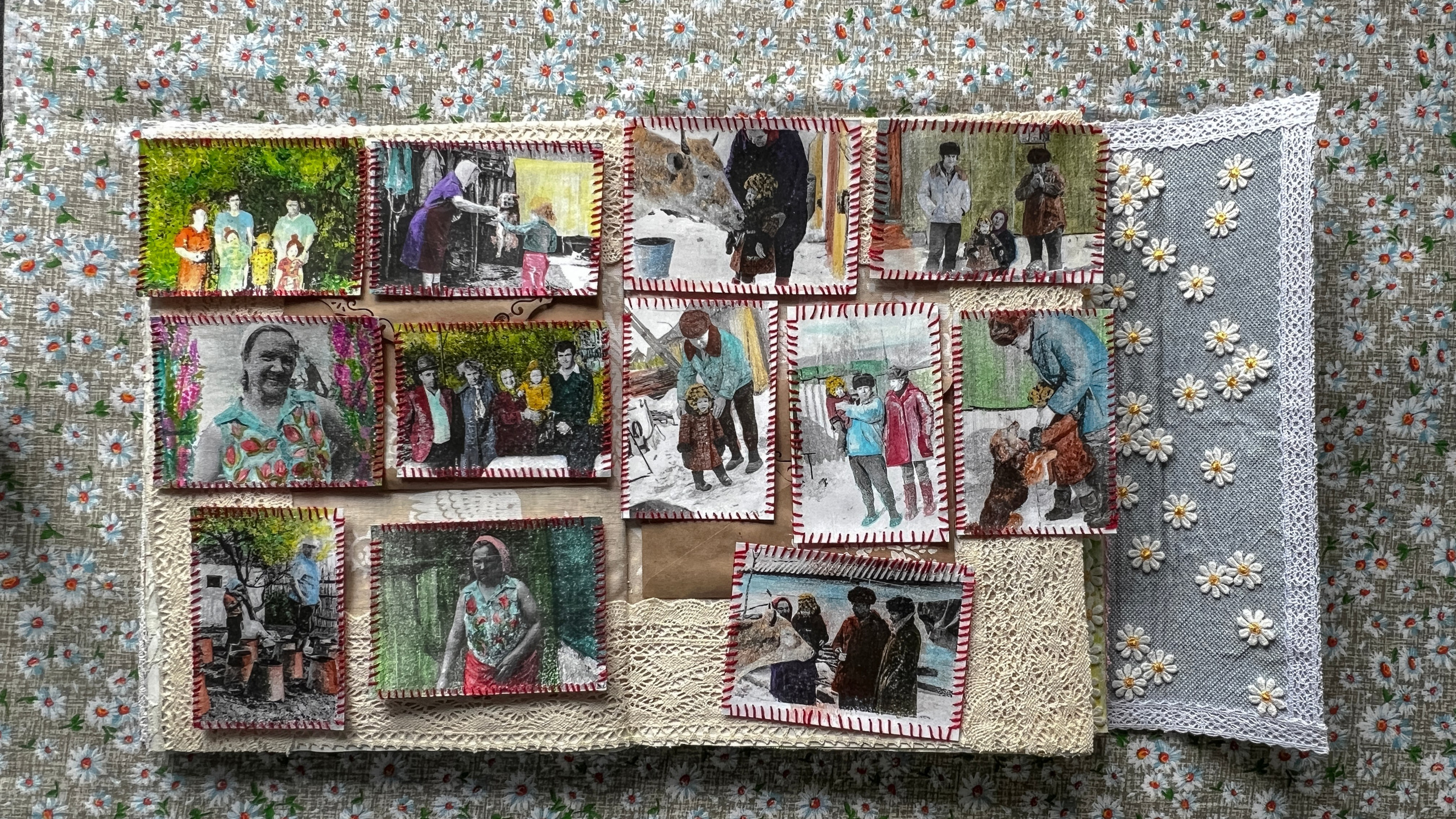 The house where the summer birds lived. Artist Ekaterina Starovoitova