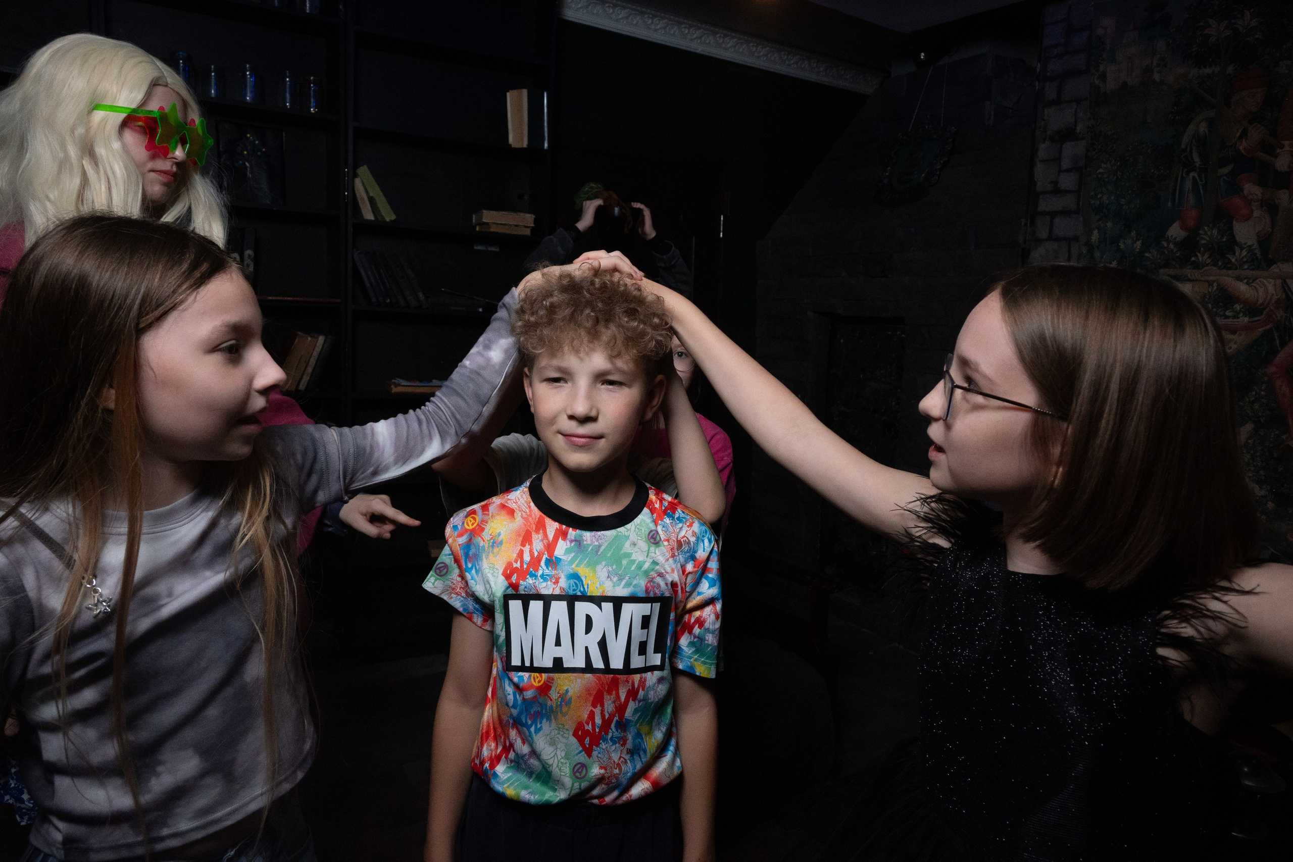 День рождения ребенка в «Подземелье Слизерин». Фотограф мероприятий в Москве