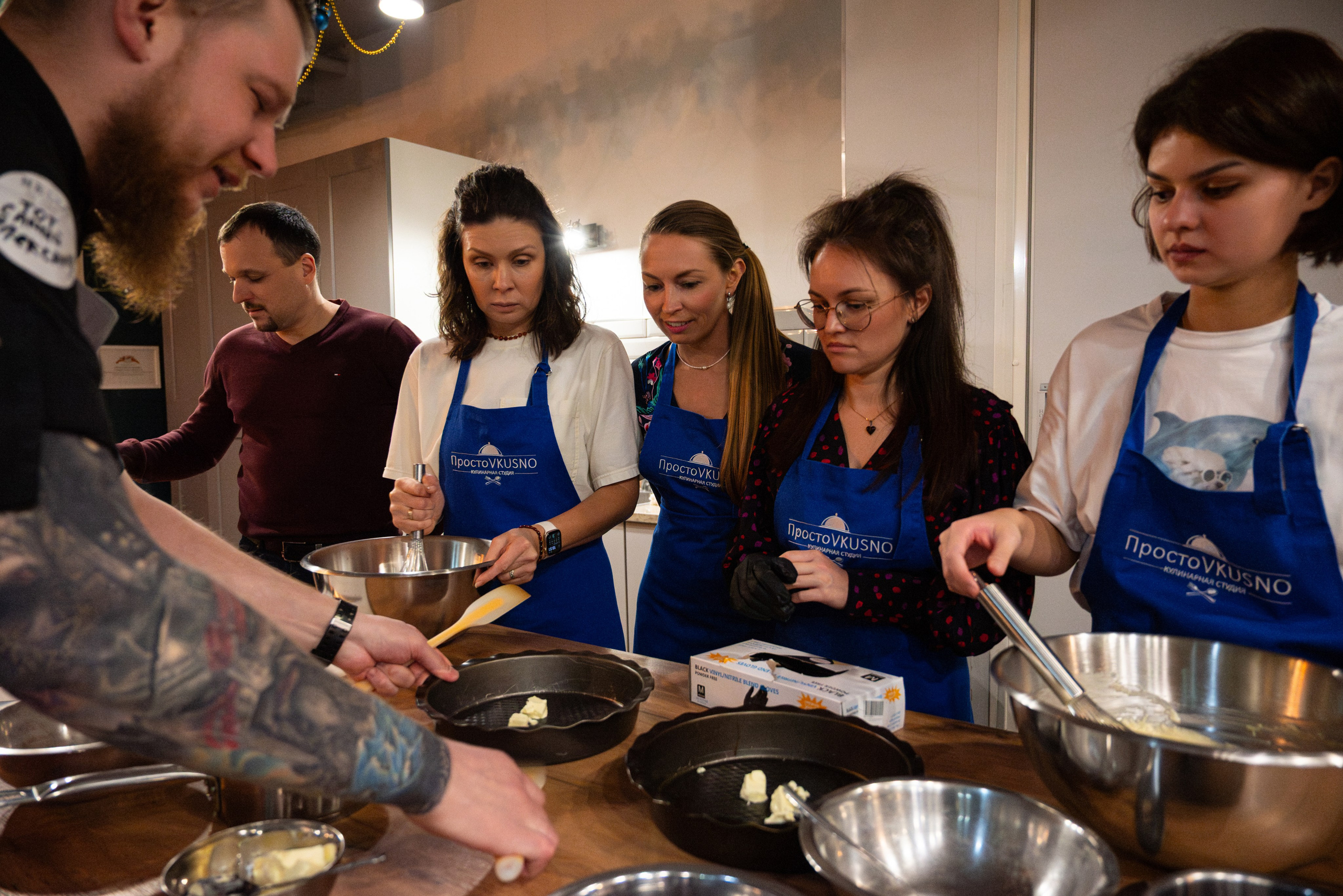 Кулинарный мастер класс. Фотограф мероприятий в Москве