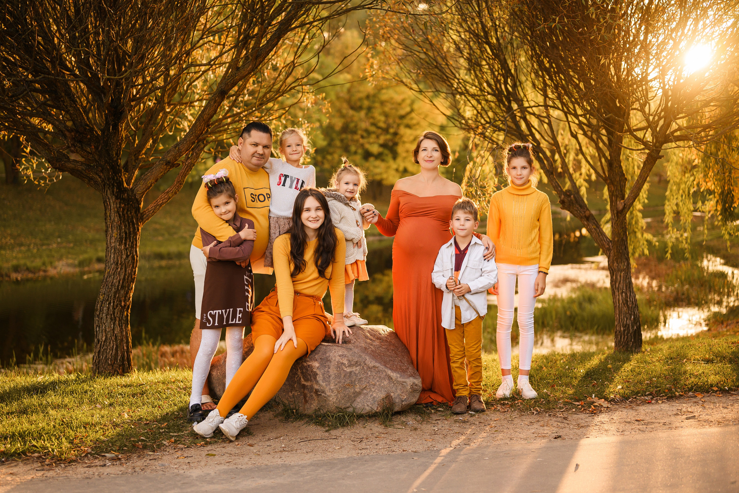 Большая семья Алены. Свадебный и портретный фотограф в Минске Наташа Каракулова