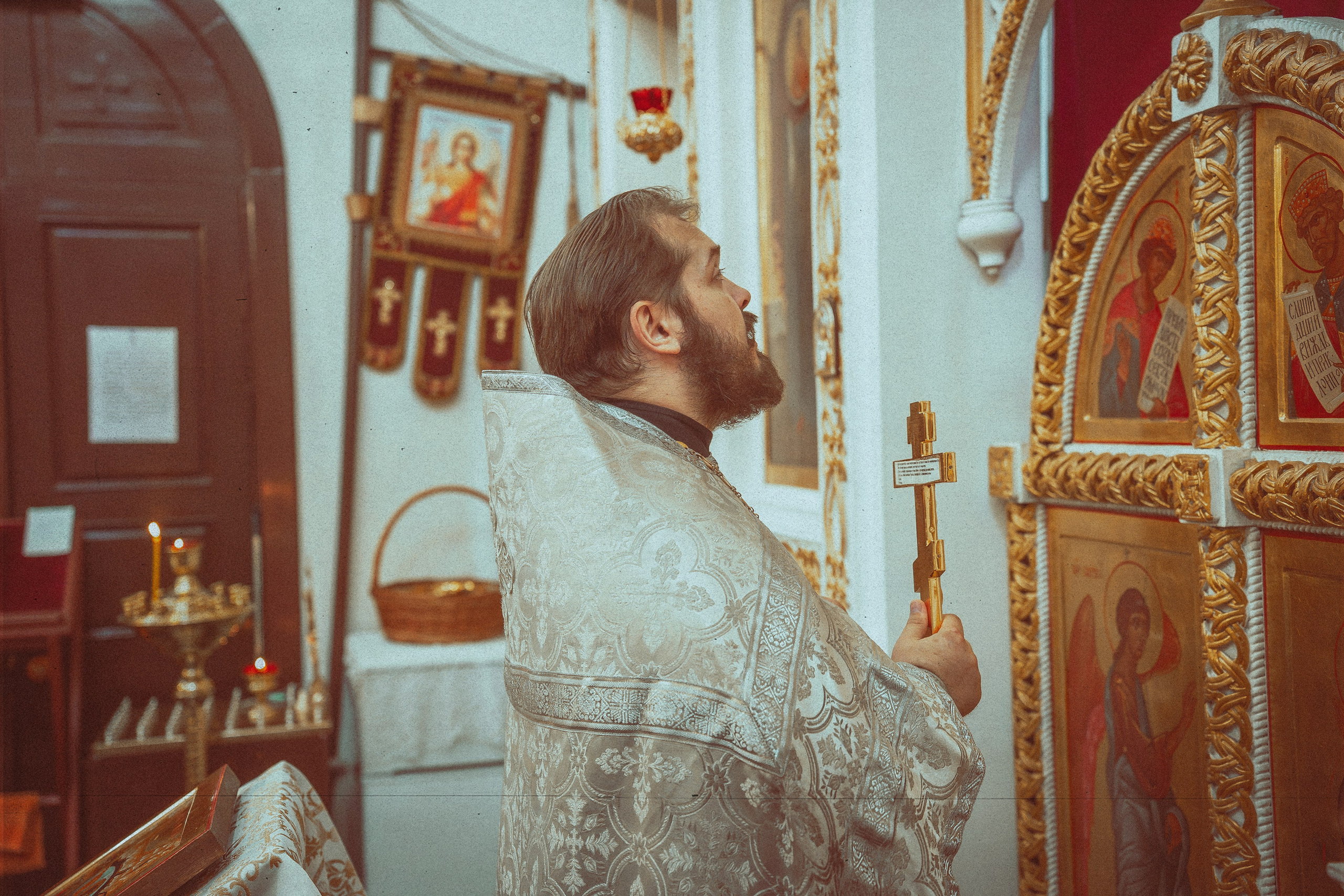 Крещение Анастасии в храме Михаила Тверского. Фотограф Евгений Егоров