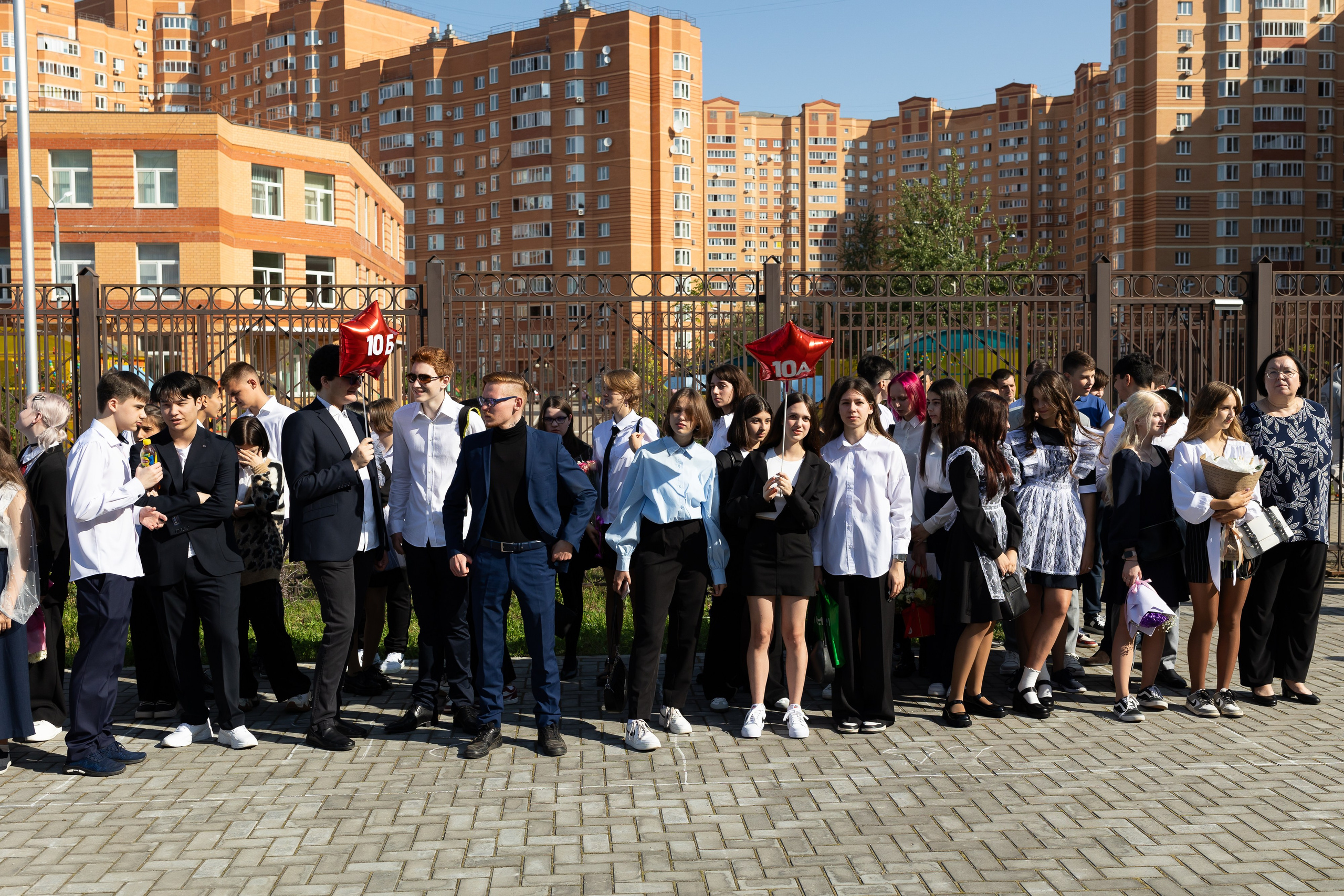 Линейка 1 сентября. Профессиональный Фотограф в Москве Андрей Славнов