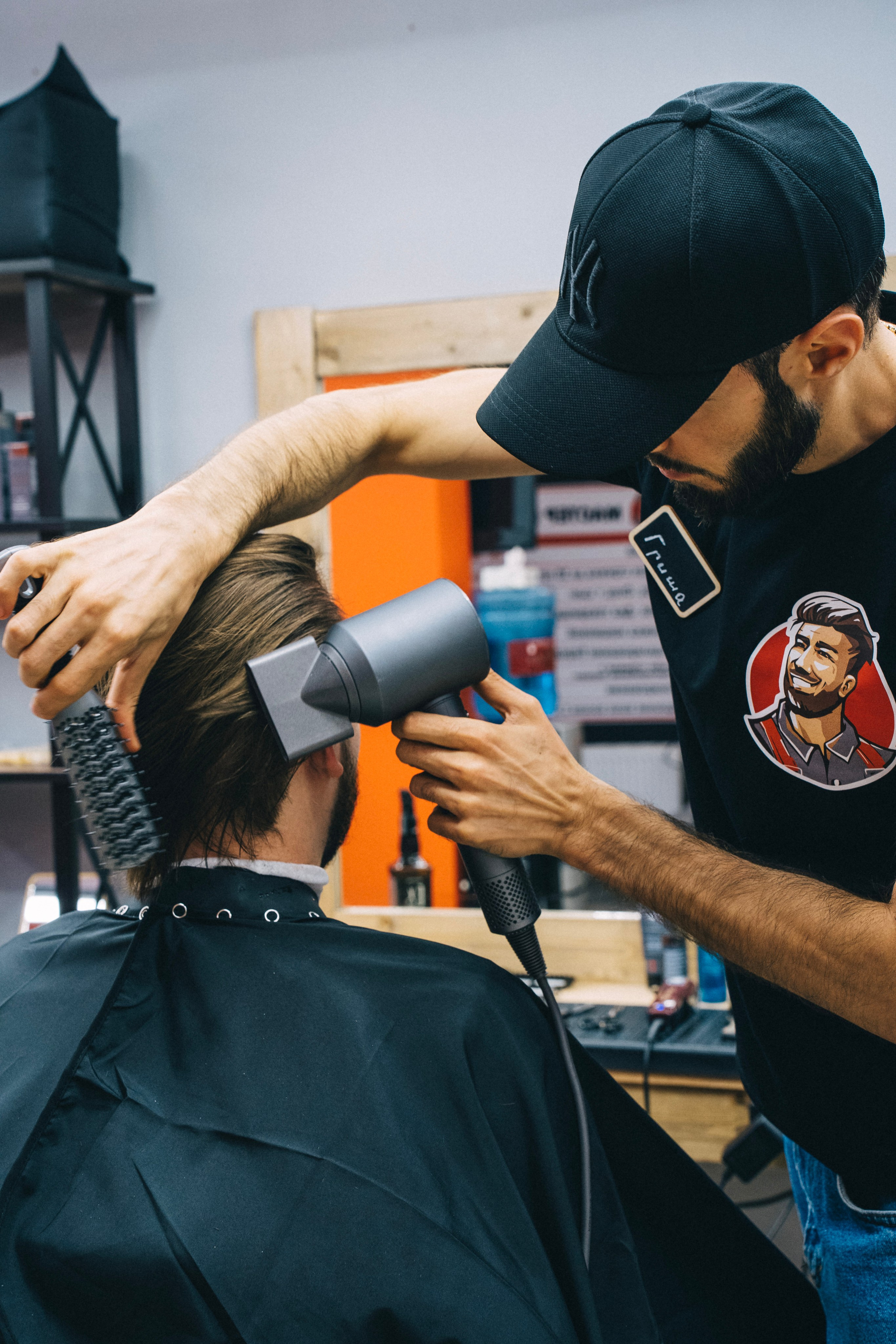 Барбершоп (открытие). Беккер Таня