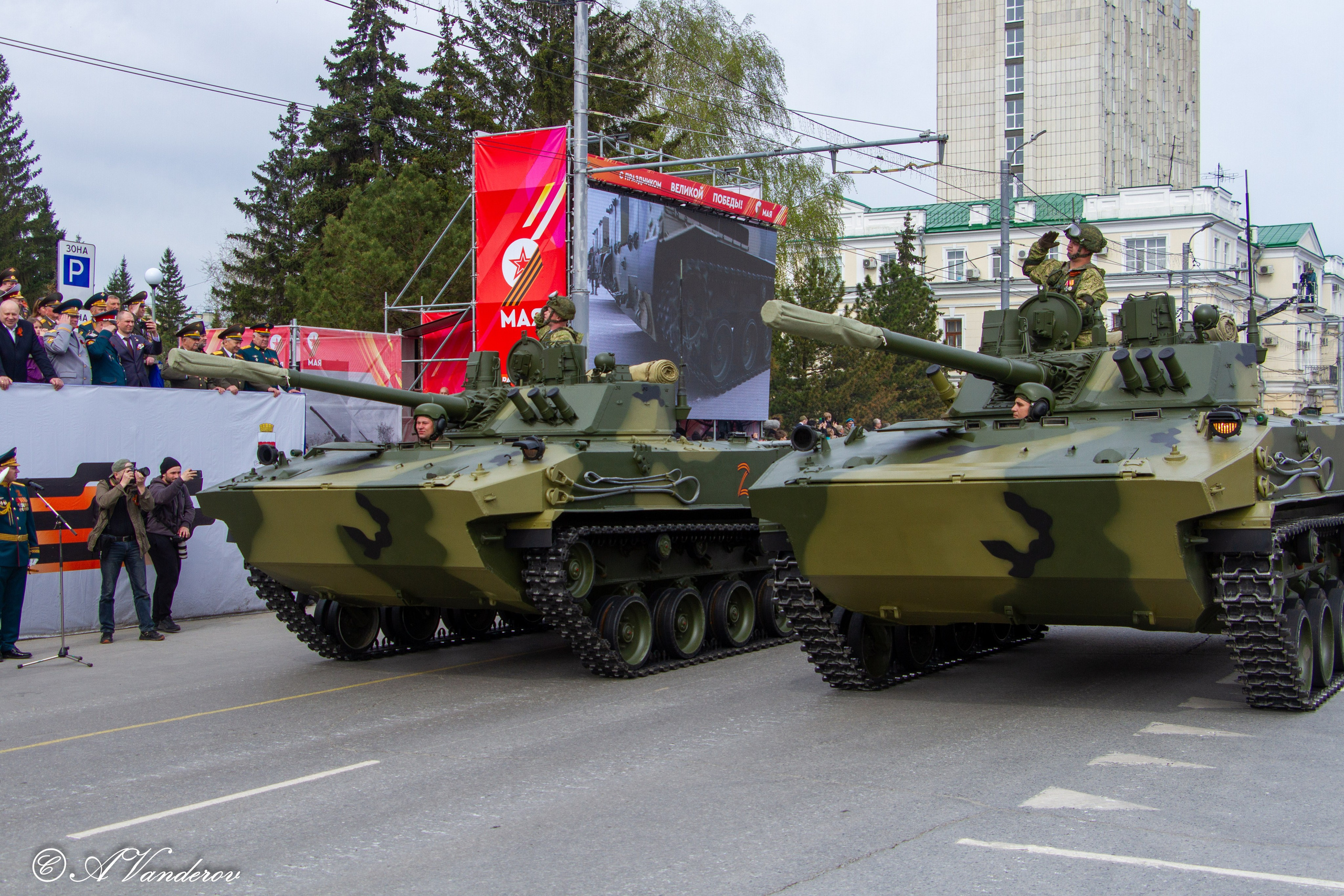 Парад Победы Омск 2024. Фотограф Омск | Александр Вандеров
