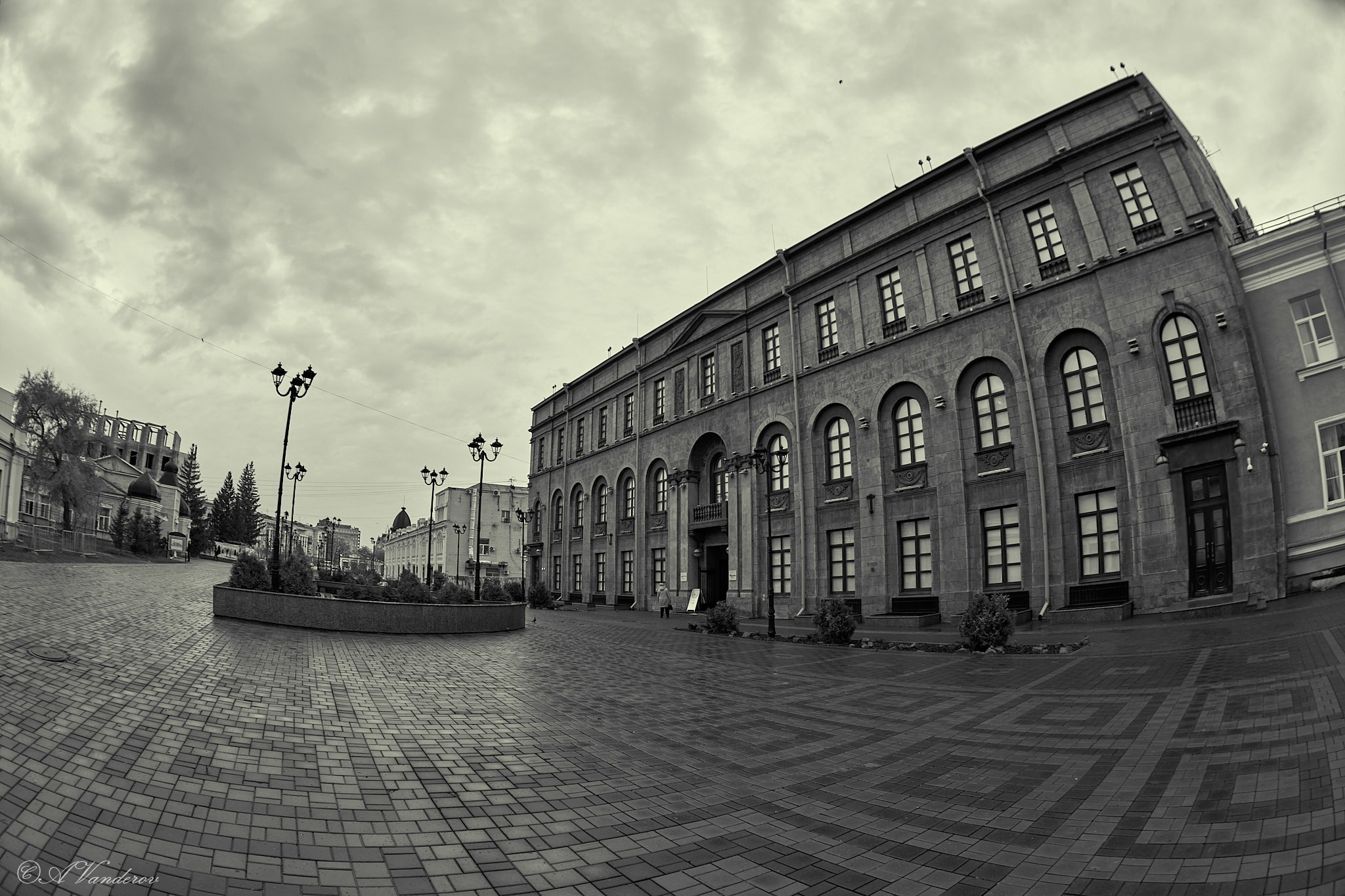 Прогулка по городу музейная. Фотограф Омск | Александр Вандеров