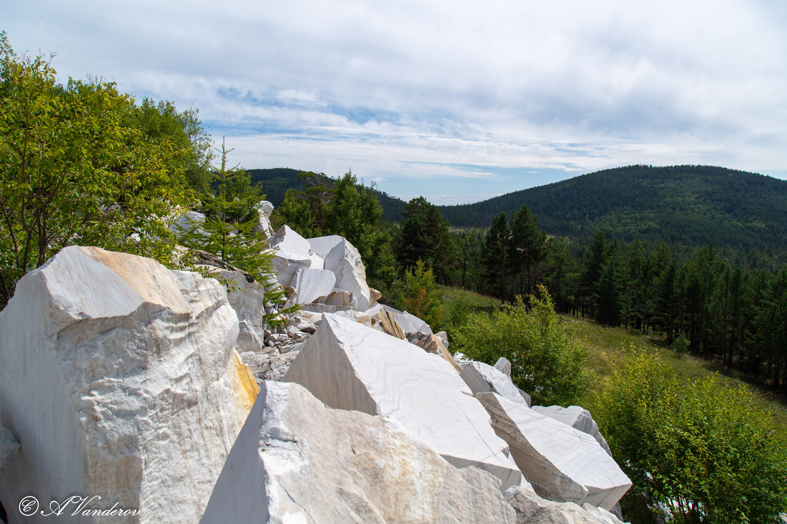 Мраморный карьер. Фотограф Омск | Александр Вандеров