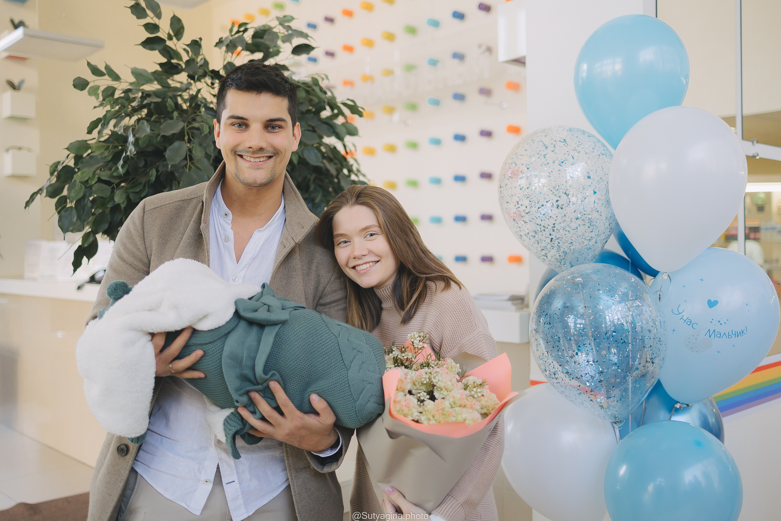 Выписка из роддома. Свадебный и женский фотограф