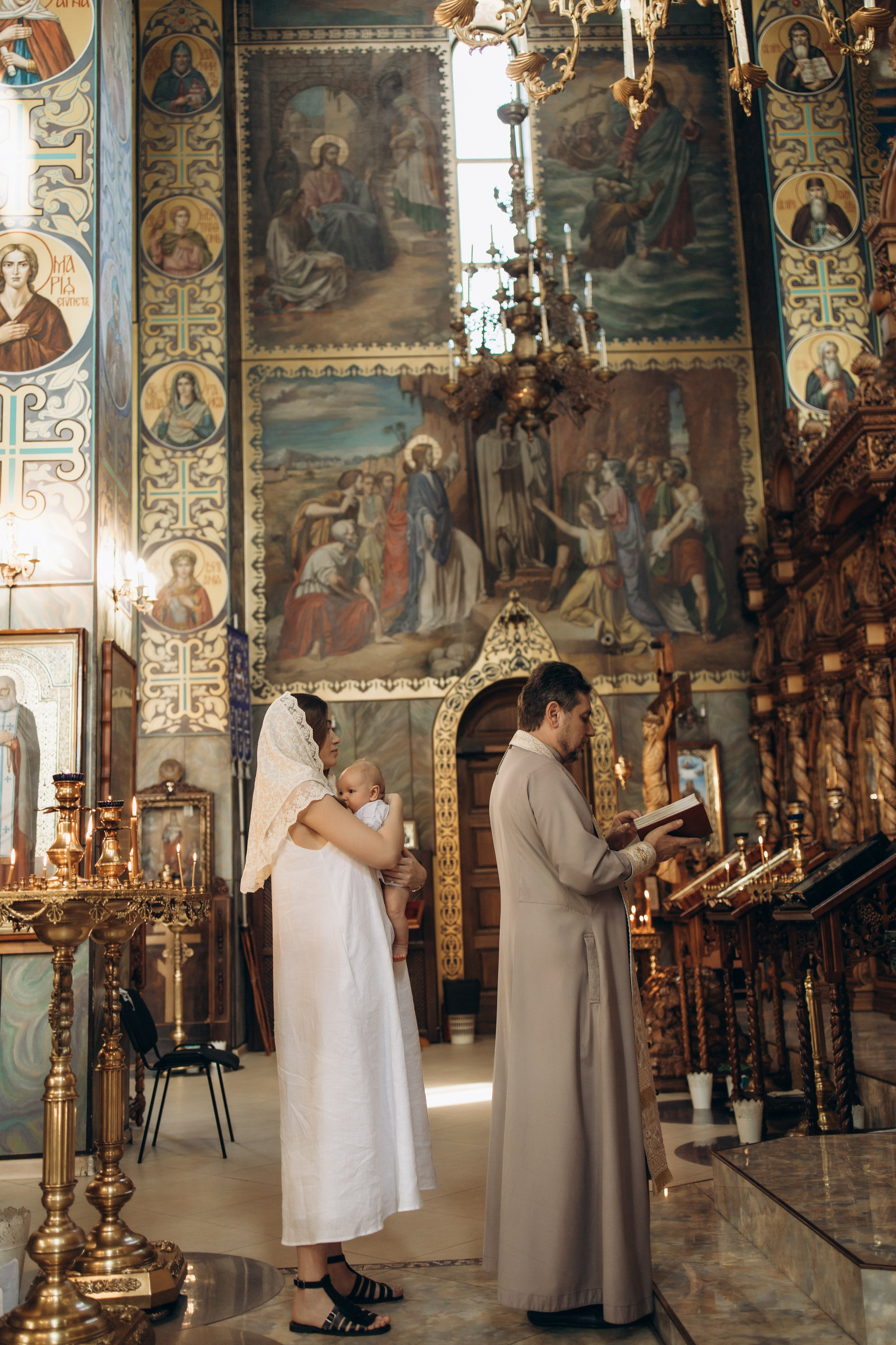 Крещение Ивана. Самый теплый фотограф в Краснодаре Рябоконь Ксения