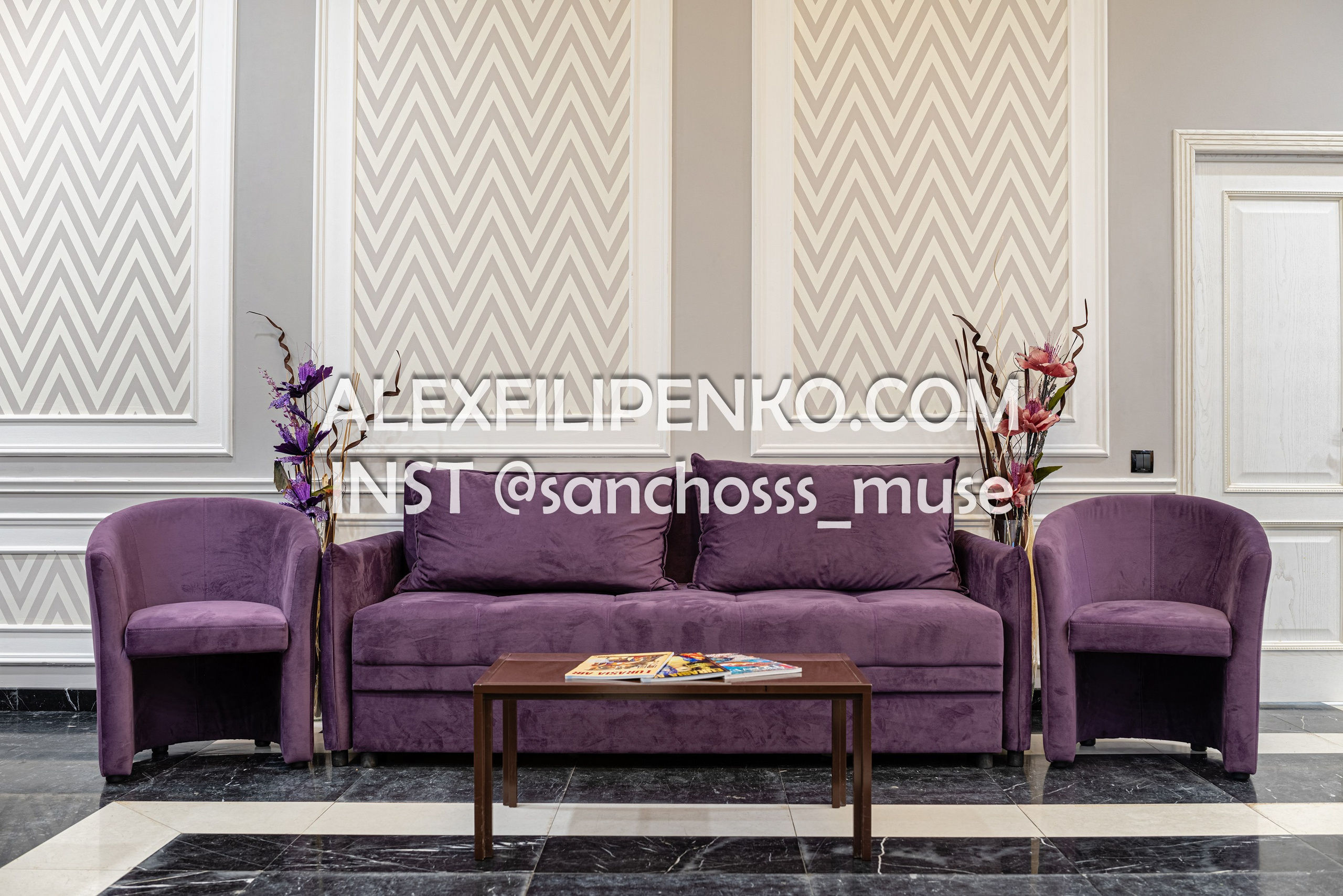 VIP зал Comfort Hotel Astana. Фотограф интерьера недвижимости и архитектуры в Астане