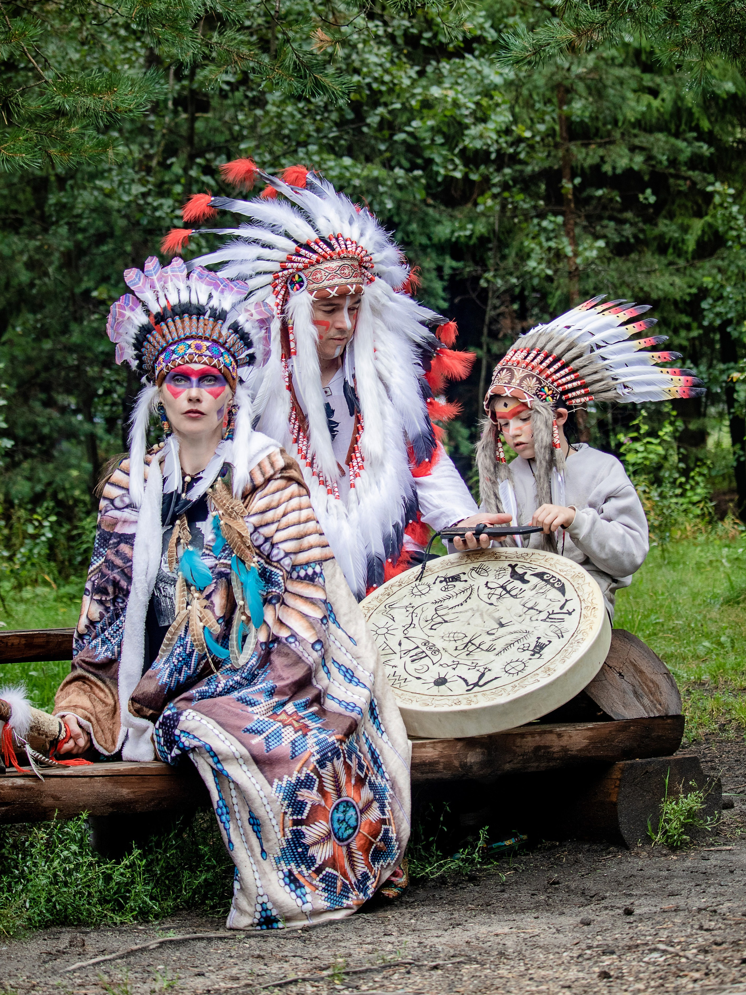 Индейцы фотосессия