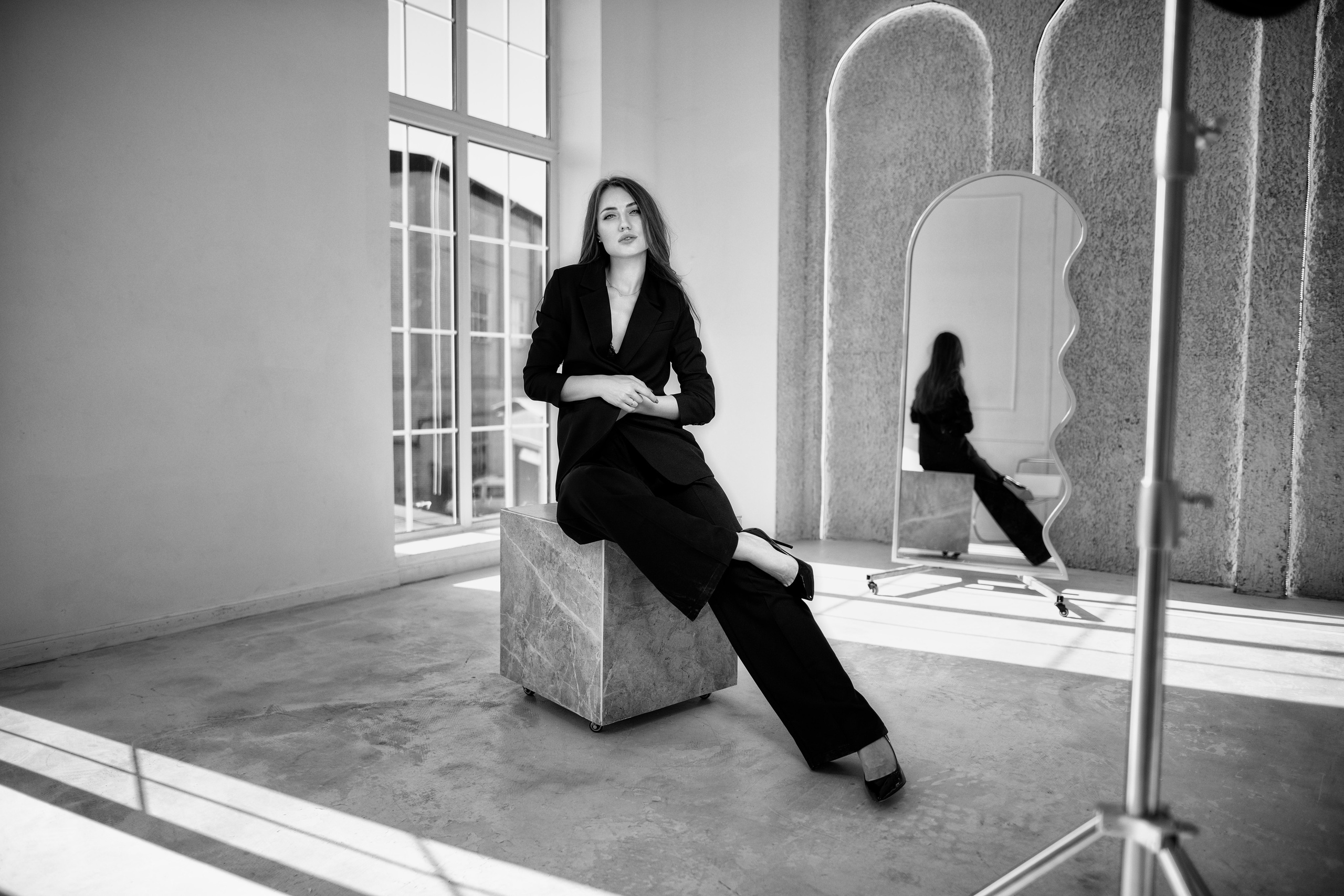 Съемка с Анастасией в интерьерной студии в формате для «себя»