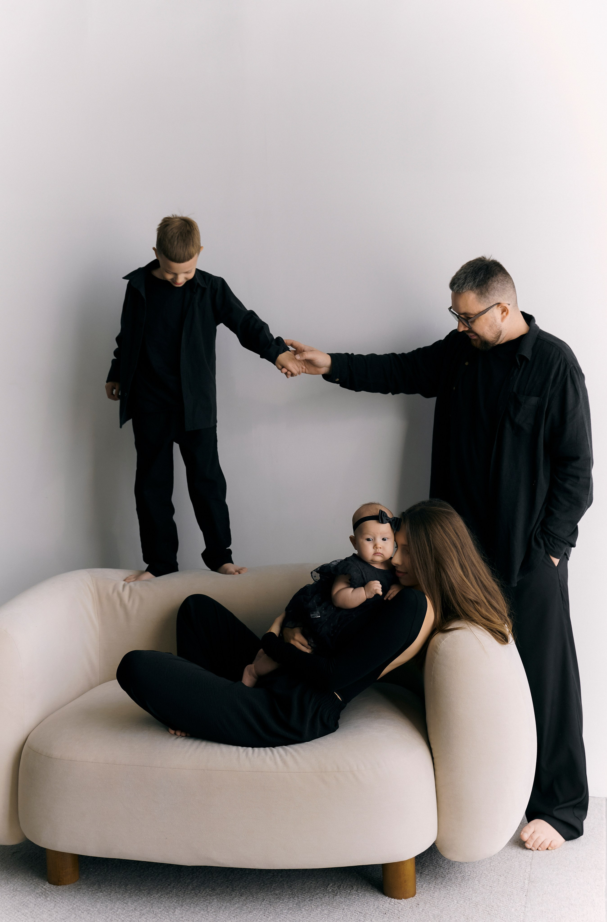 Лиза и ее семья. Фотограф Регина С