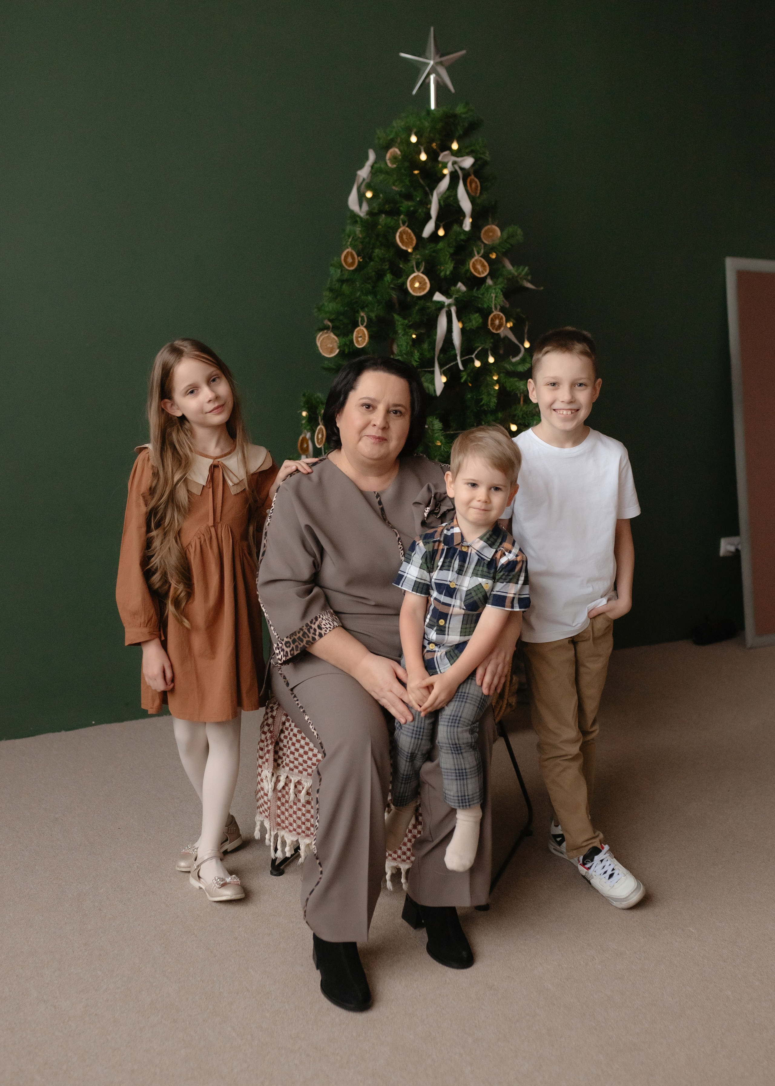 Семейная новогодняя фотосессия. Семейный и портретный фотограф Нижний Новгород