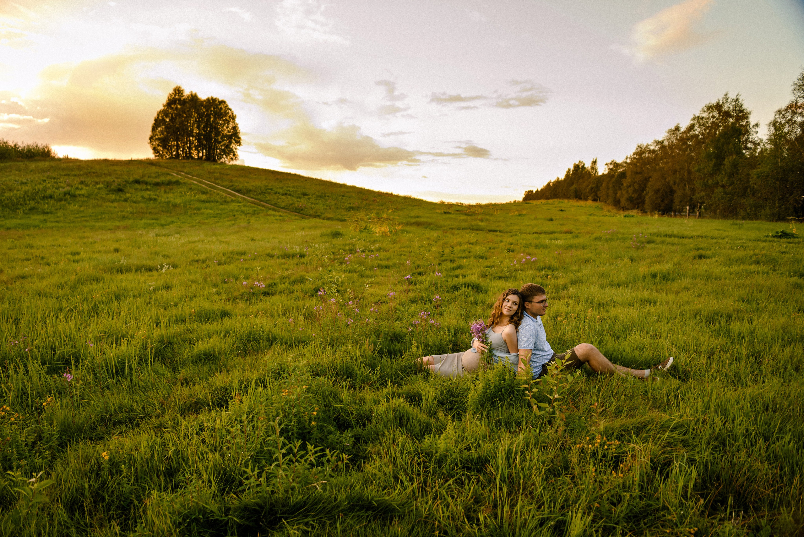 Настя и Олег в ожидании малыша. Свадебный фотограф в Санкт-Петербурге София Шубик
