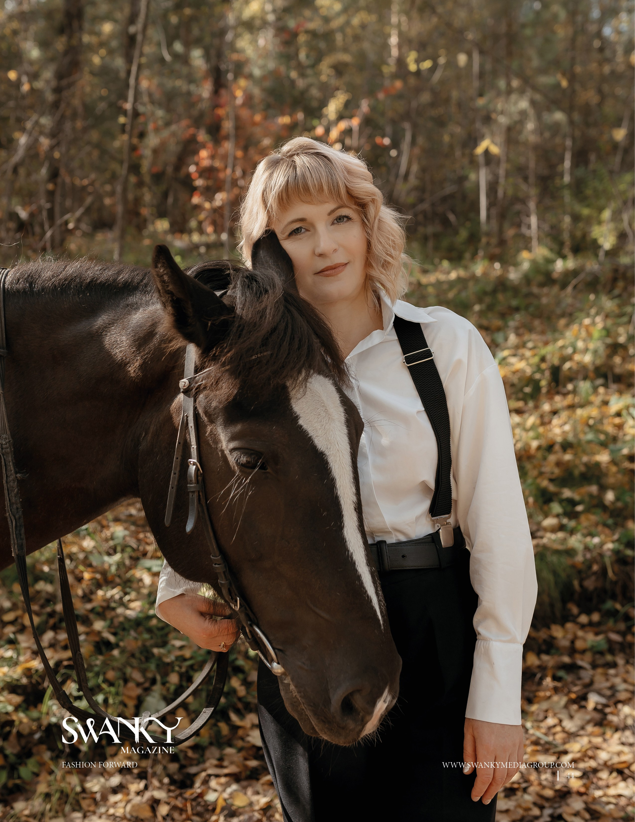 Swanky Mag Beauty Edition October 2024. Фотограф Ким Наталья в Красноярске