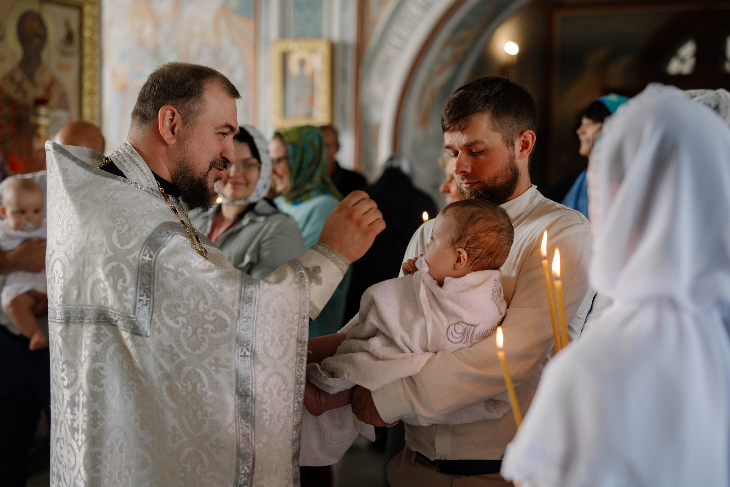 Крещение Мирона. Свадебный и семейный фотограф в Калуге Анна Киреева