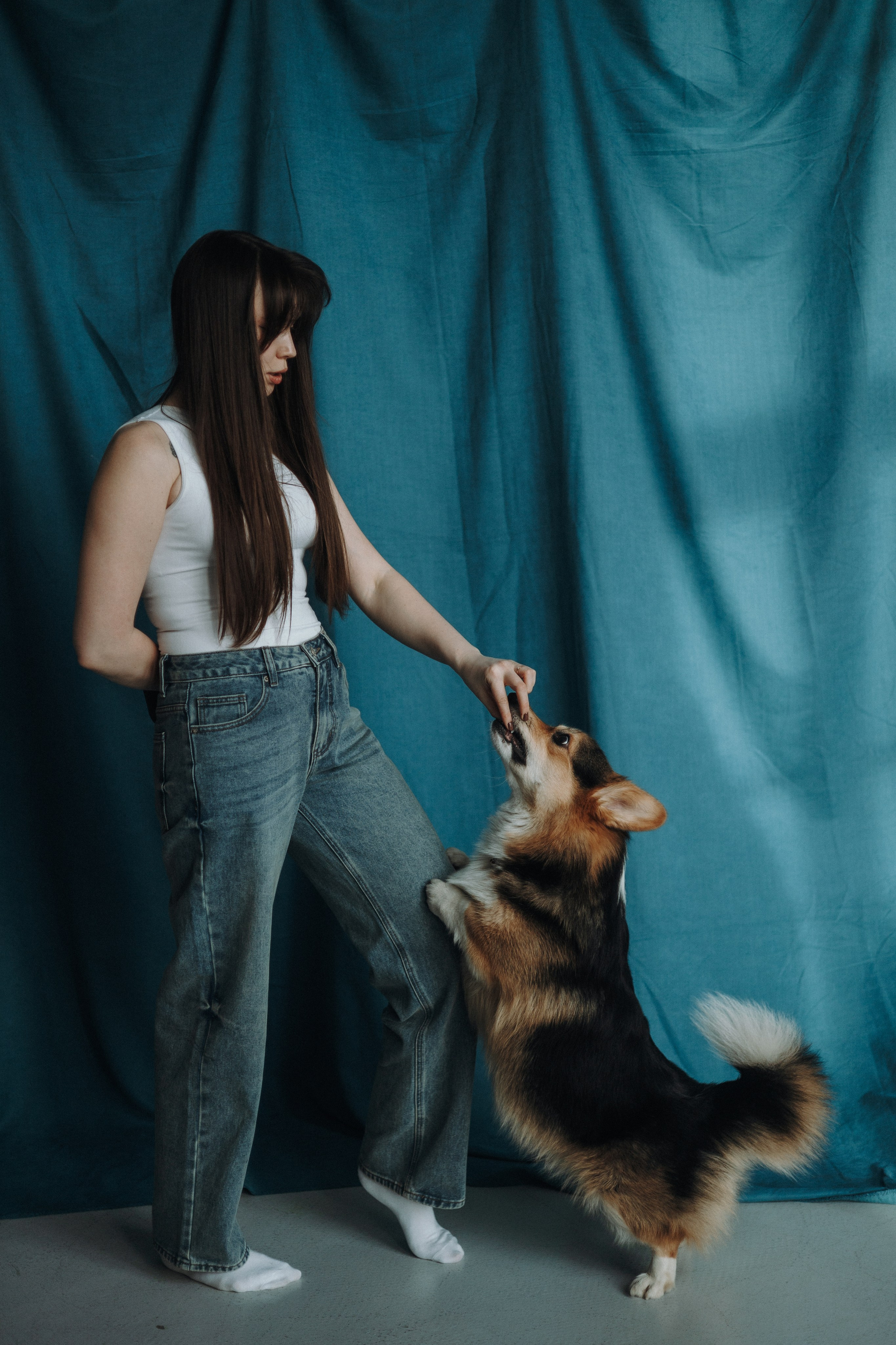 Настя и Коржик. Фотограф — Анималист | Санкт-Петербург