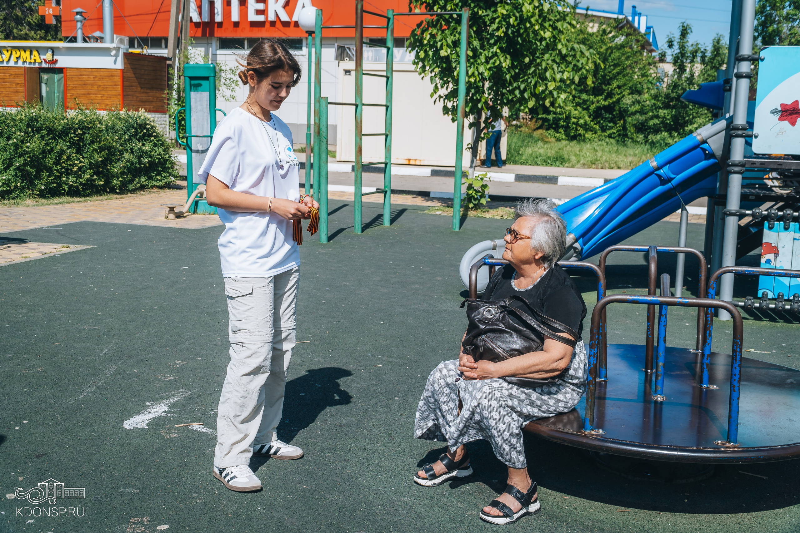 «Георгиевская ленточка». Новотитаровский Дом культуры