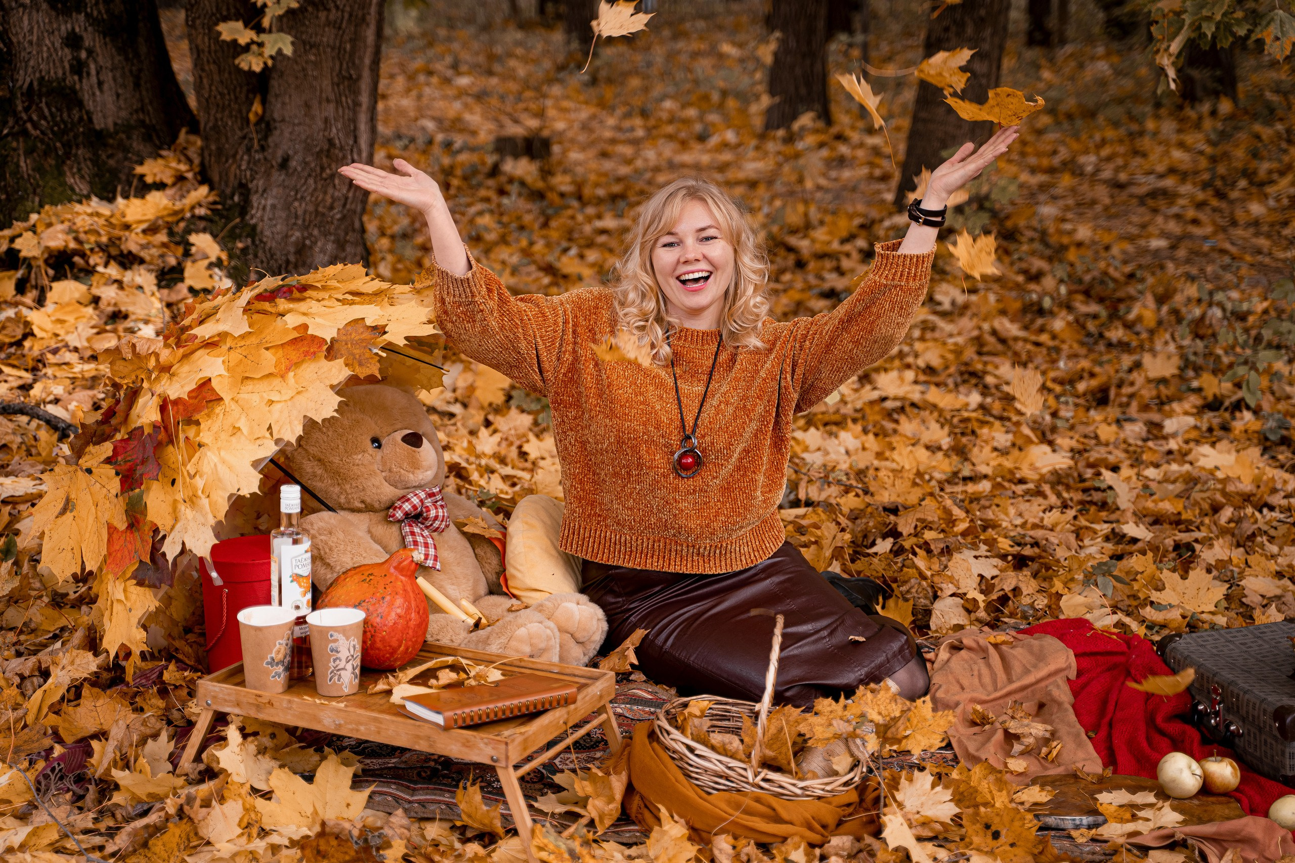Осенний девичник. Портретный фотограф в Москве Юлия Красовская