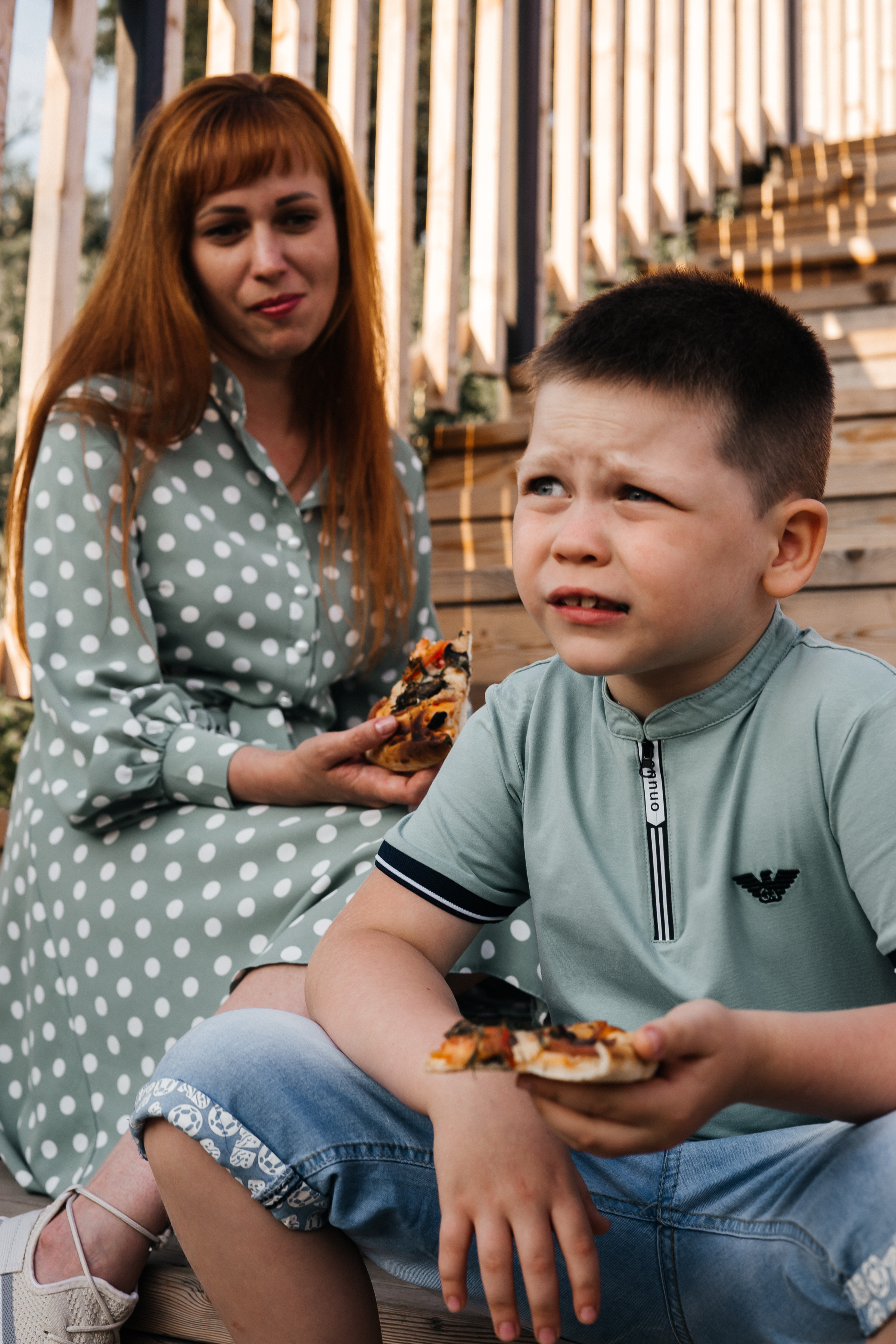 Фотосессия в городе мамы и сына. Ольга Плаксина фотограф в Саратове
