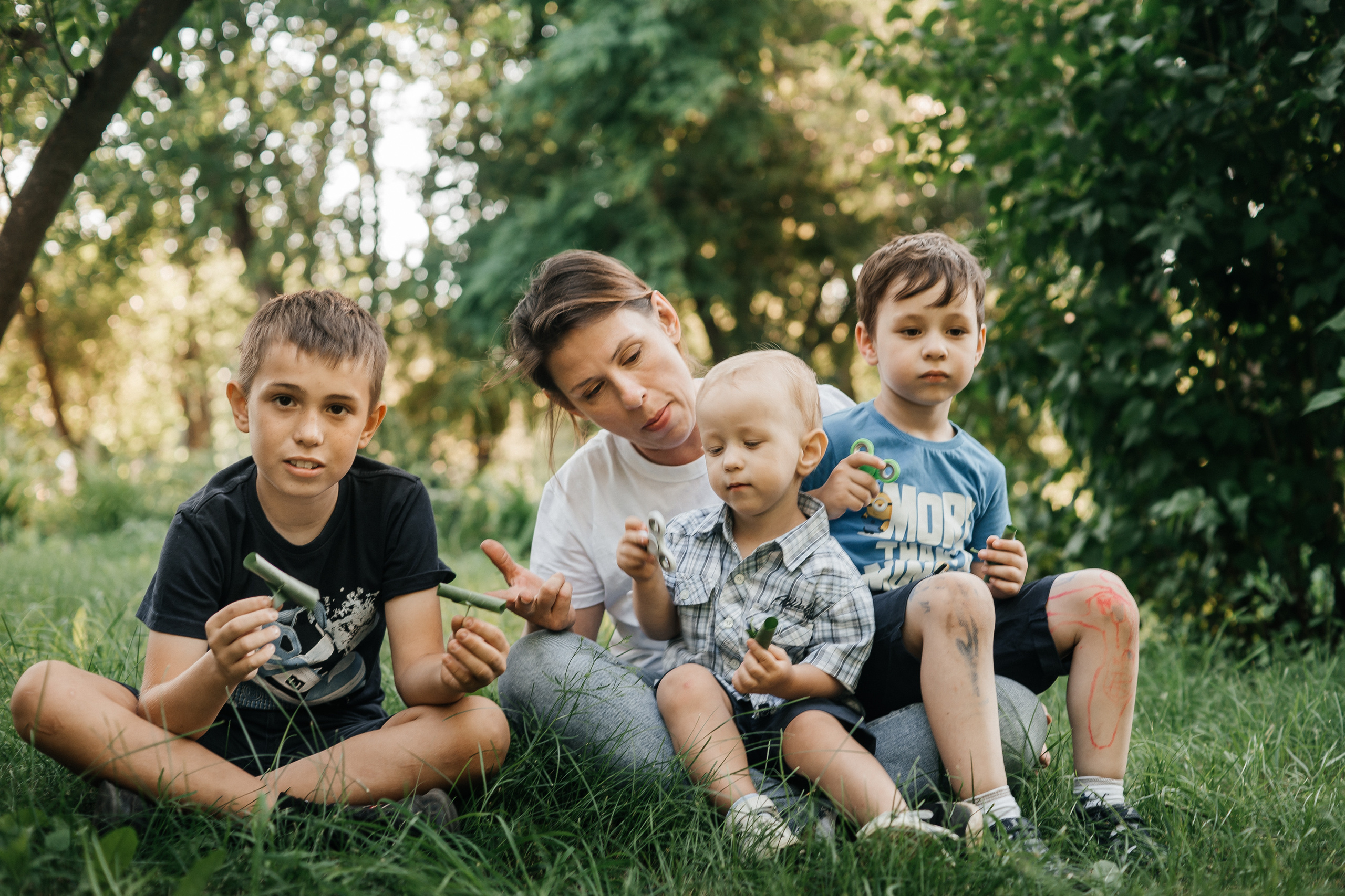 Мама с детьми. Ольга Плаксина фотограф в Саратове