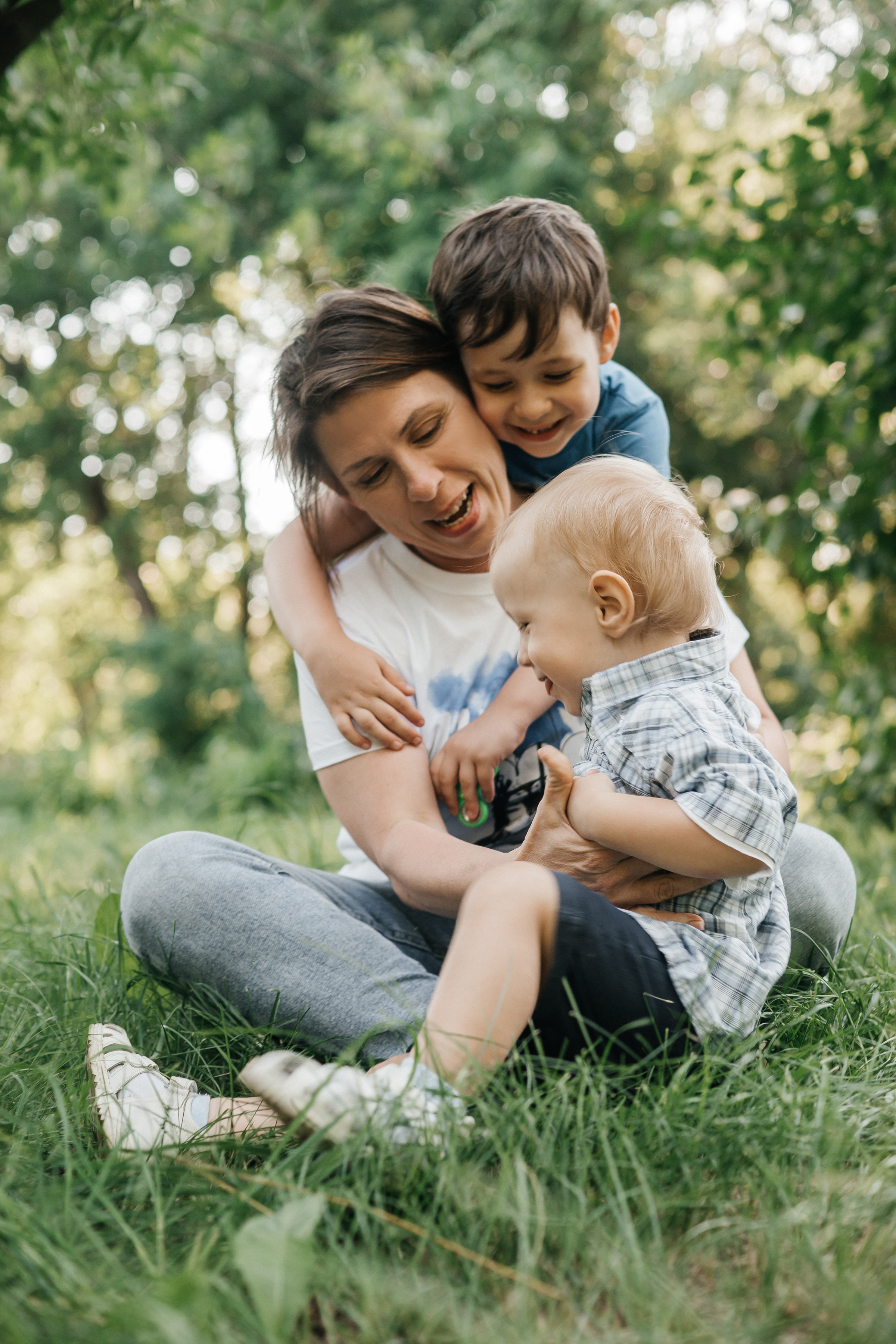 Мама с детьми. Ольга Плаксина фотограф в Саратове