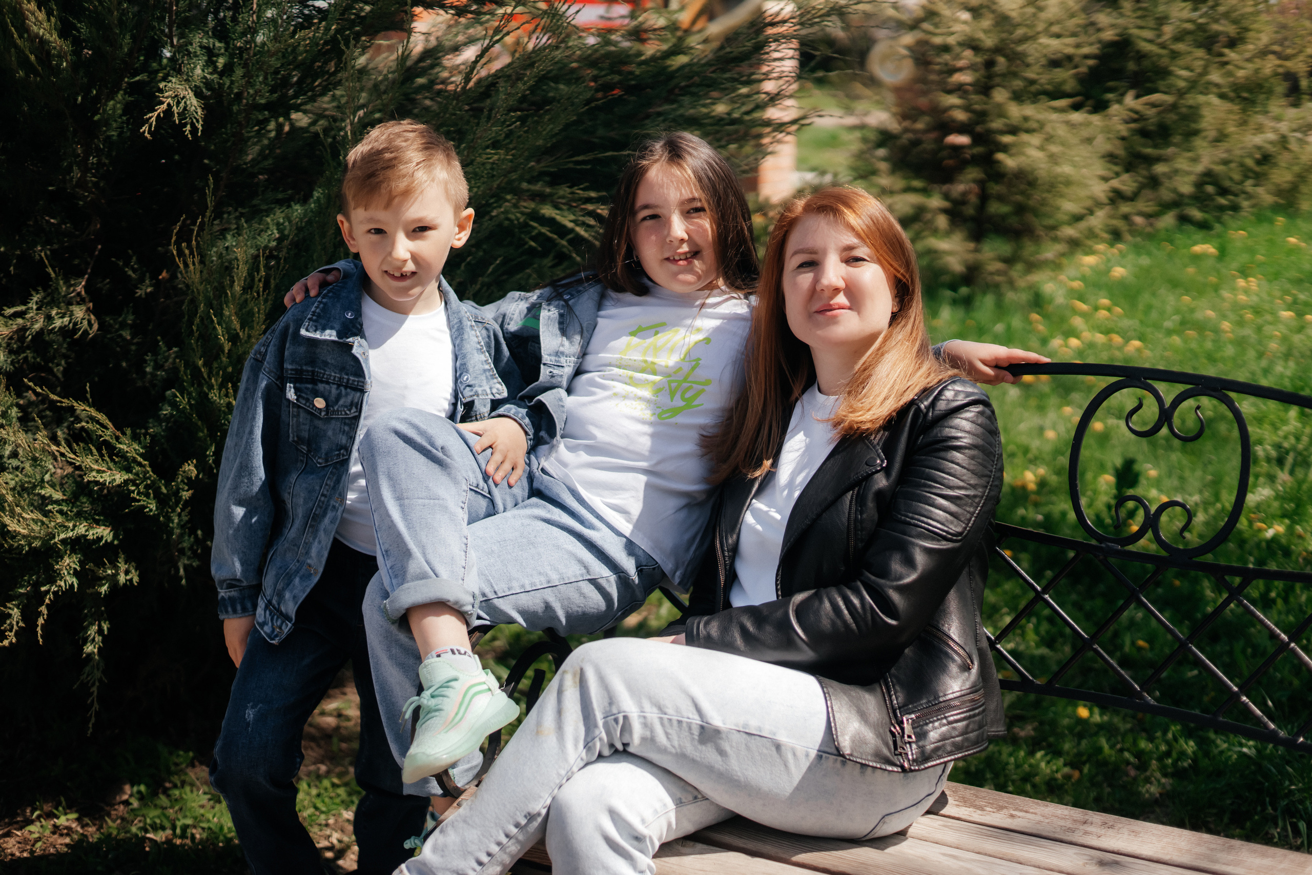 Семейная прогулка в парке. Ольга Плаксина фотограф в Саратове