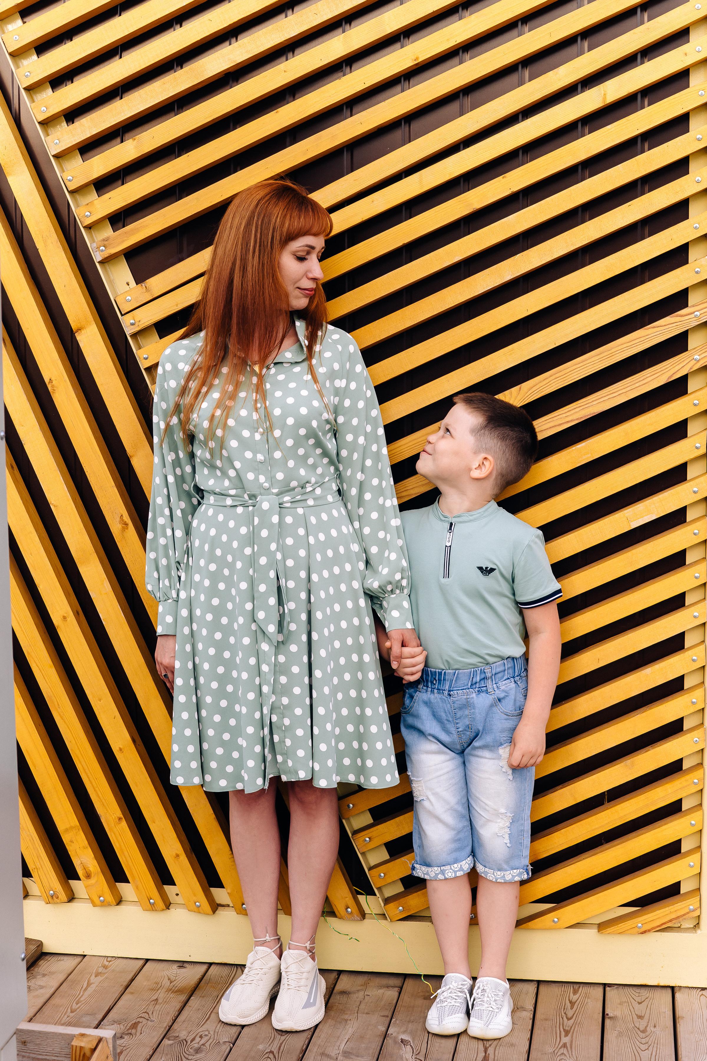 Фотосессия в городе мамы и сына. Ольга Плаксина фотограф в Саратове