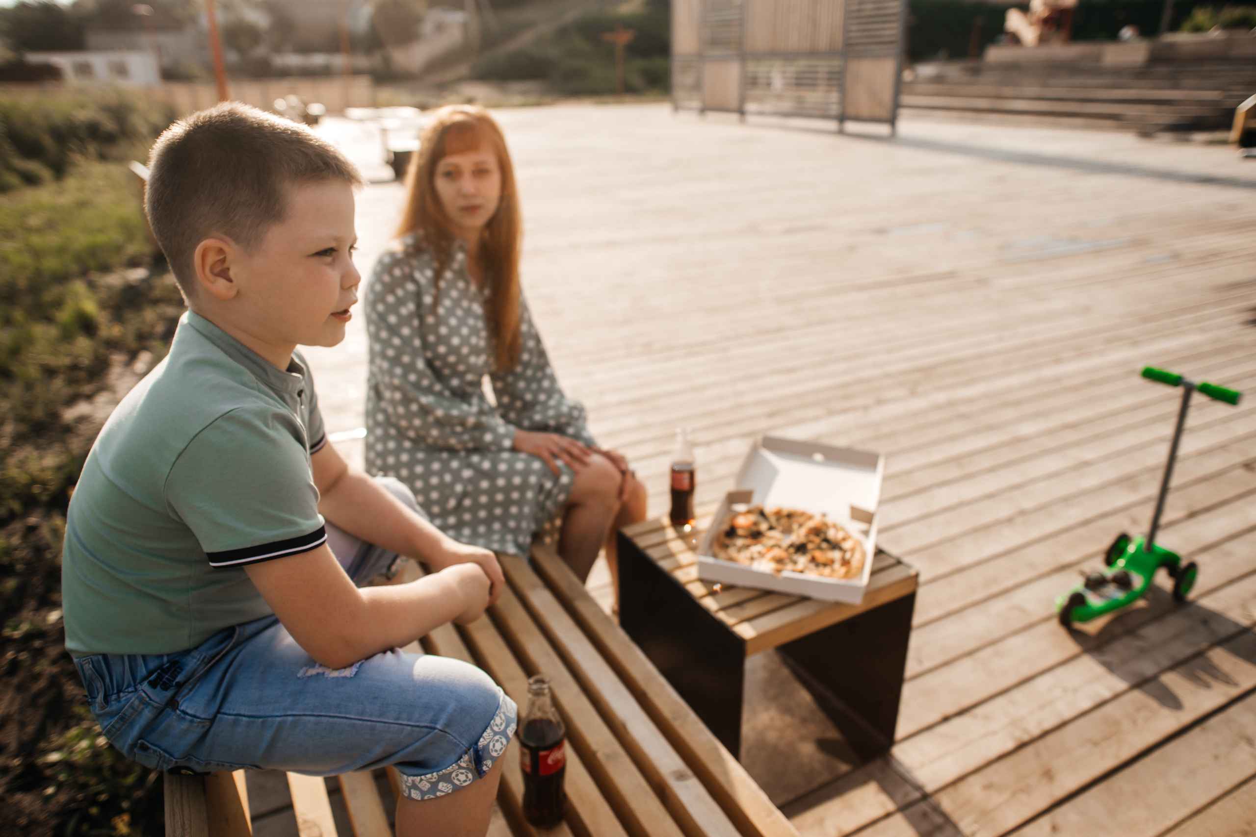 Фотосессия в городе мамы и сына. Ольга Плаксина фотограф в Саратове
