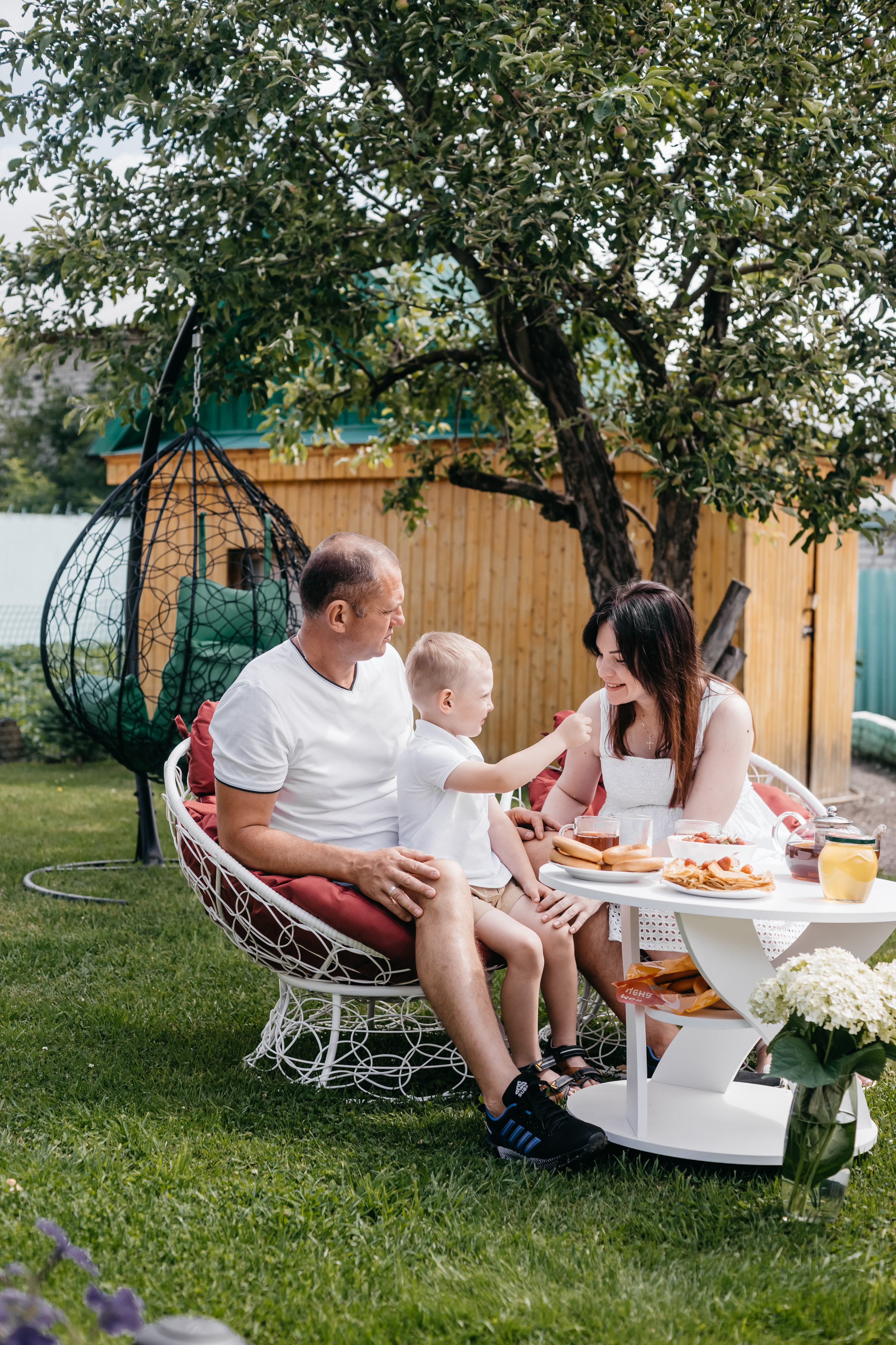 Семейный завтрак. Ольга Плаксина фотограф в Саратове