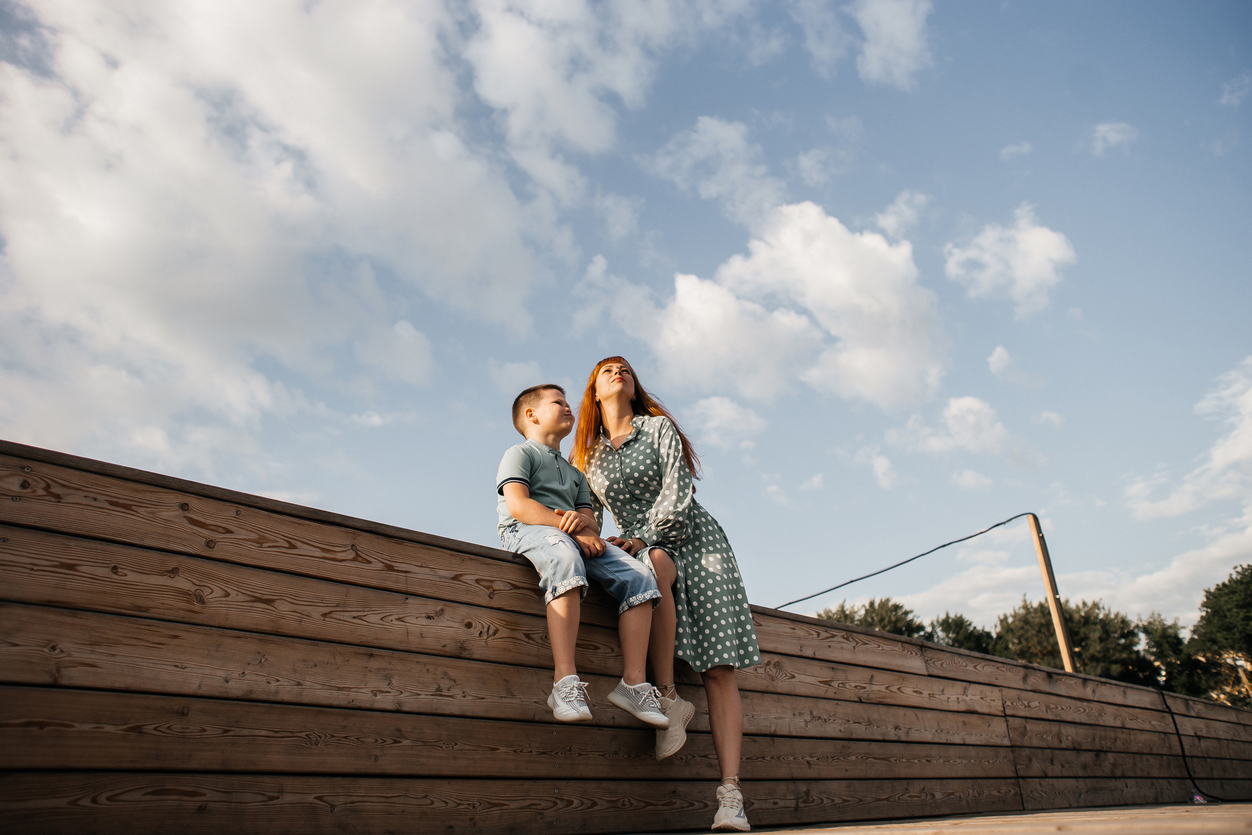 Фотосессия в городе мамы и сына. Ольга Плаксина фотограф в Саратове