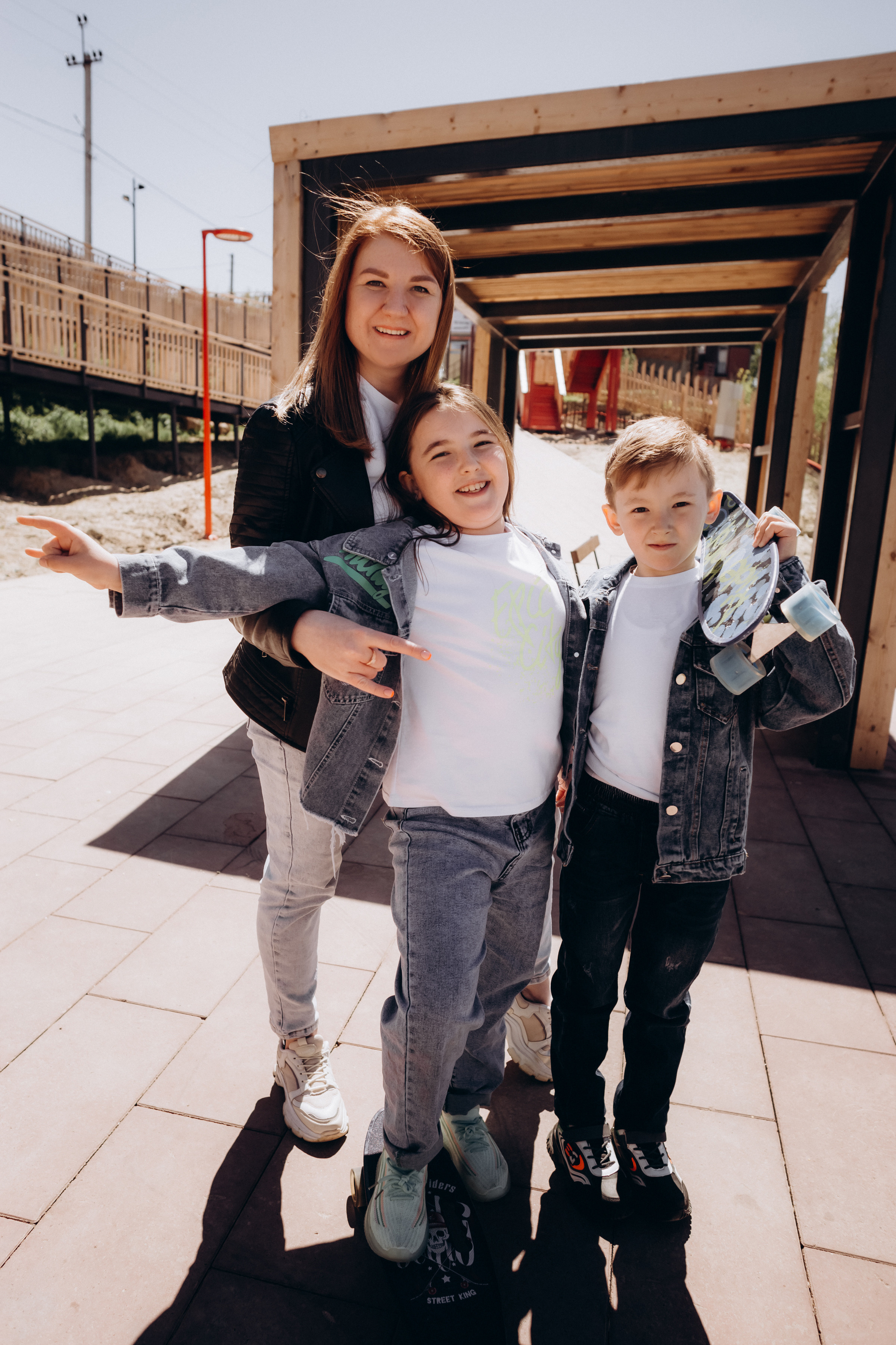 Семейная прогулка в парке. Ольга Плаксина фотограф в Саратове