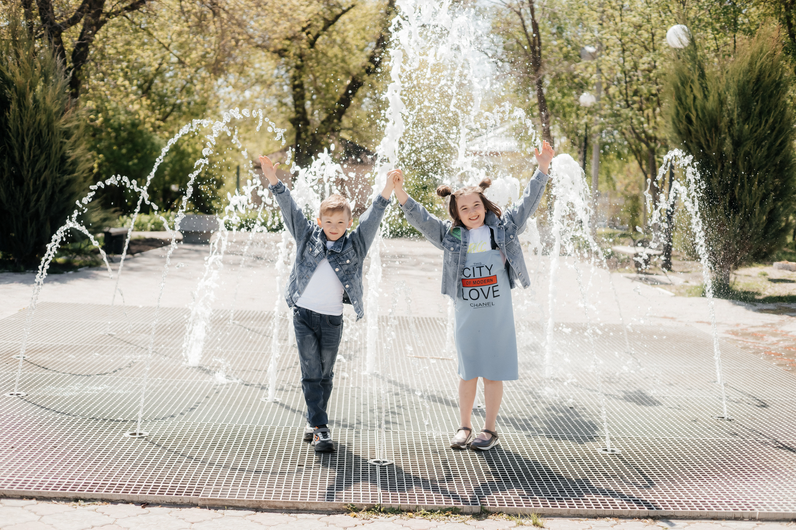 Семейная прогулка в парке. Ольга Плаксина фотограф в Саратове