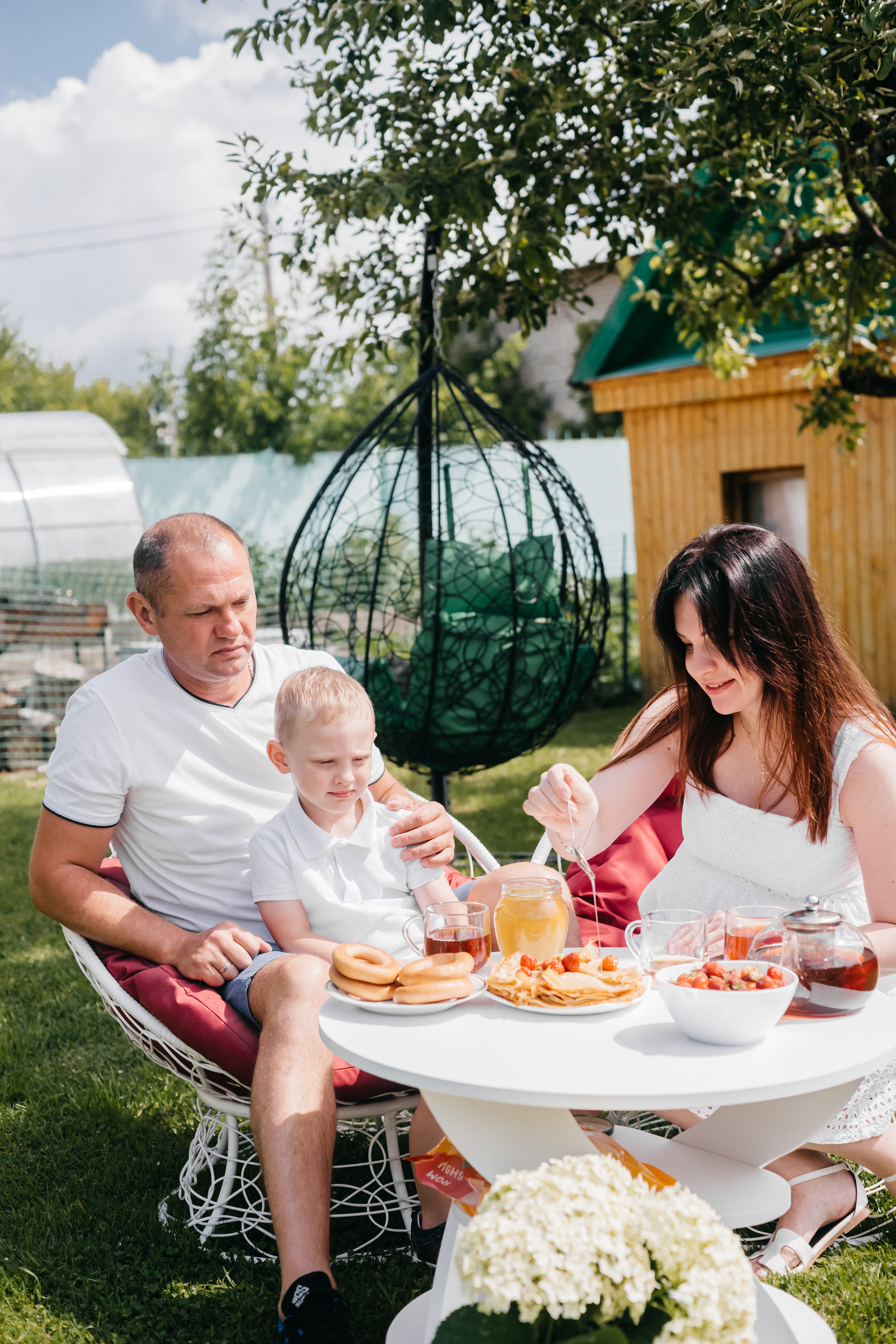 Семейный завтрак. Ольга Плаксина фотограф в Саратове