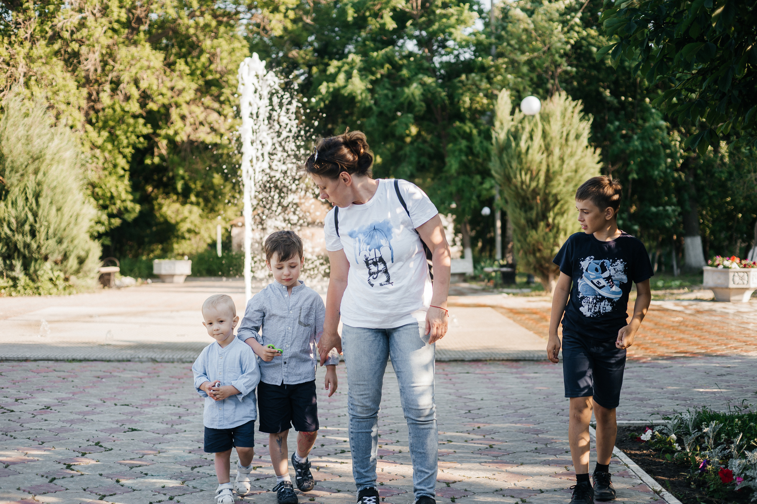 Мама с детьми. Ольга Плаксина фотограф в Саратове