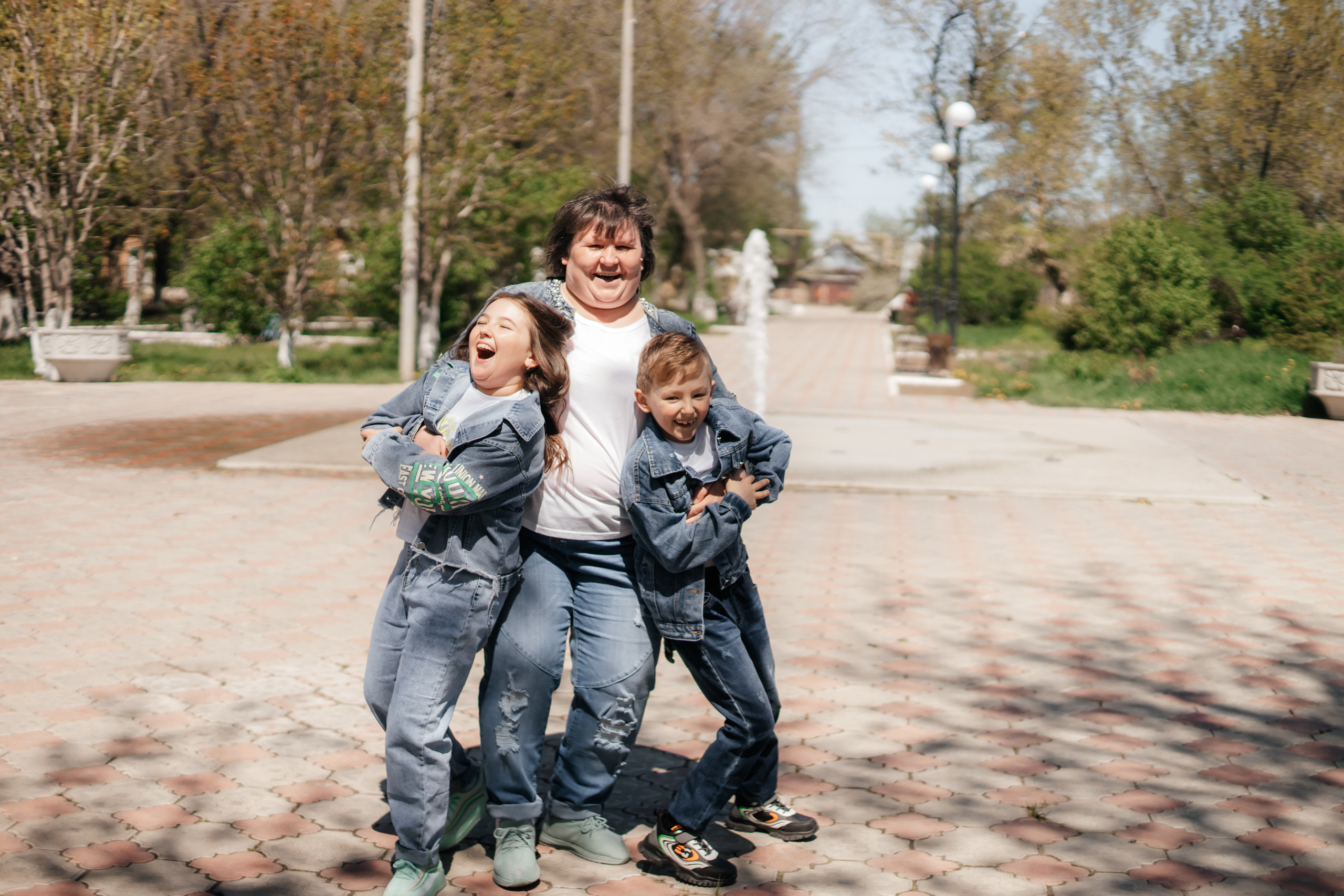 Семейная прогулка в парке. Ольга Плаксина фотограф в Саратове