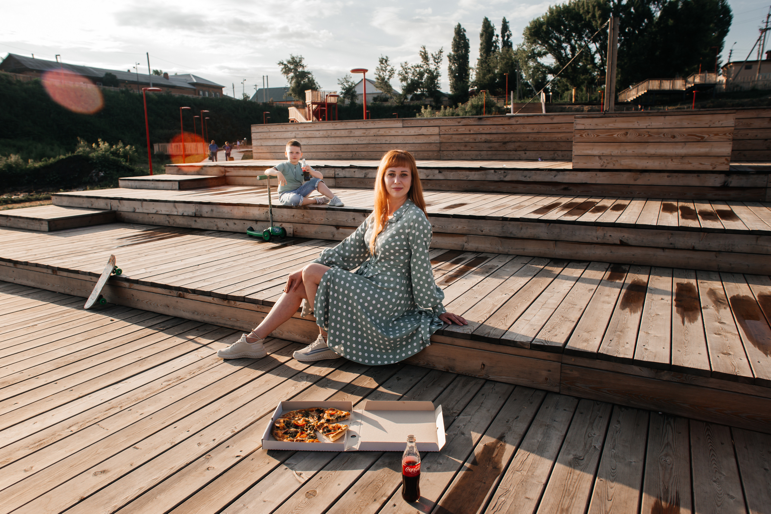 Фотосессия в городе мамы и сына. Ольга Плаксина фотограф в Саратове