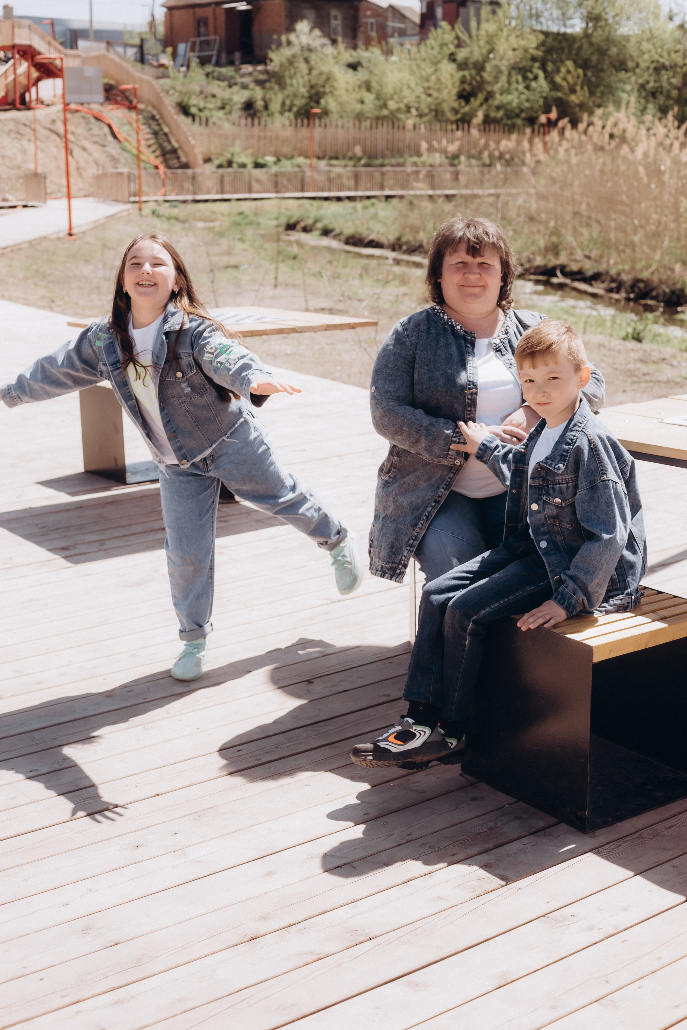 Семейная прогулка в парке. Ольга Плаксина фотограф в Саратове