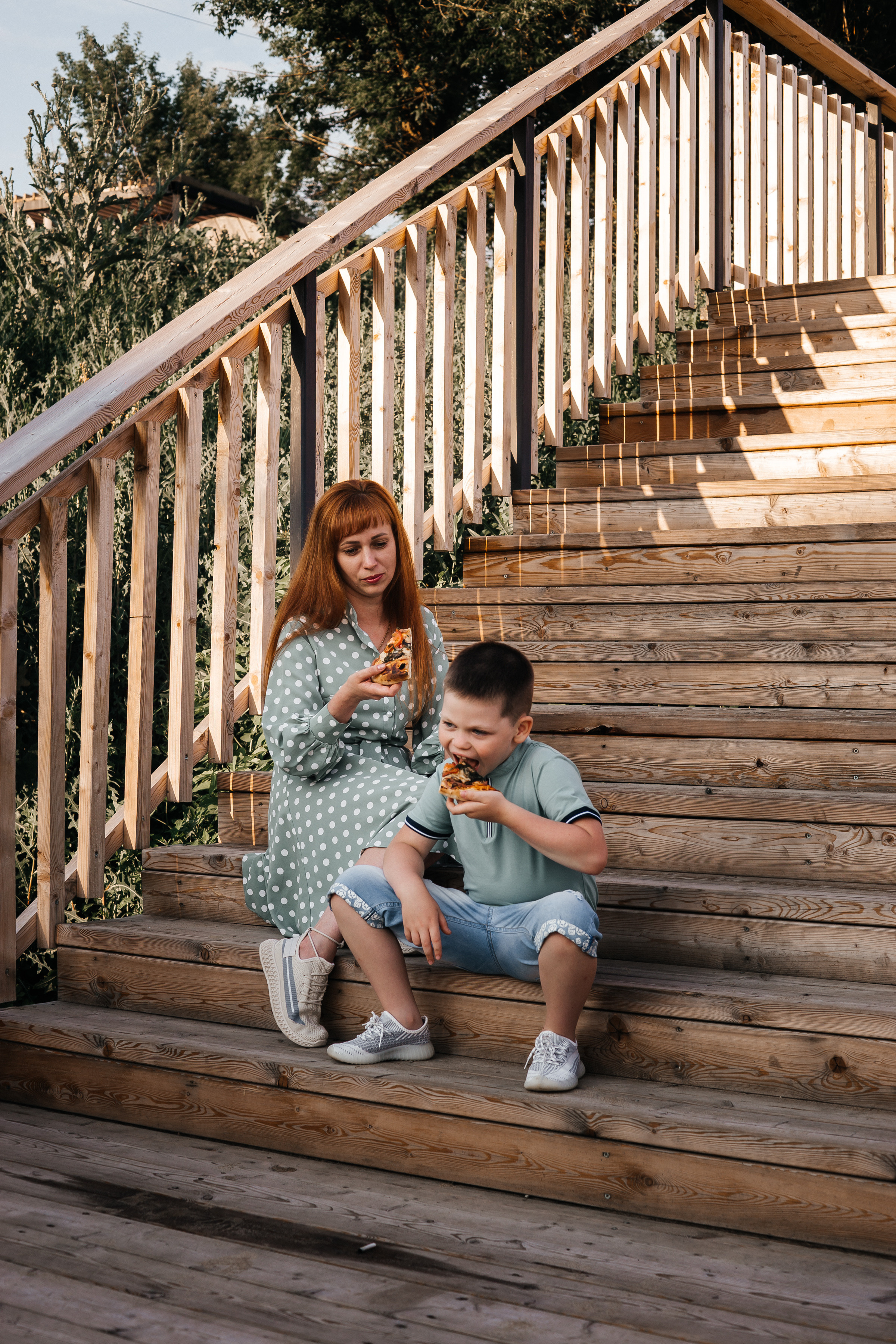 Фотосессия в городе мамы и сына. Ольга Плаксина фотограф в Саратове