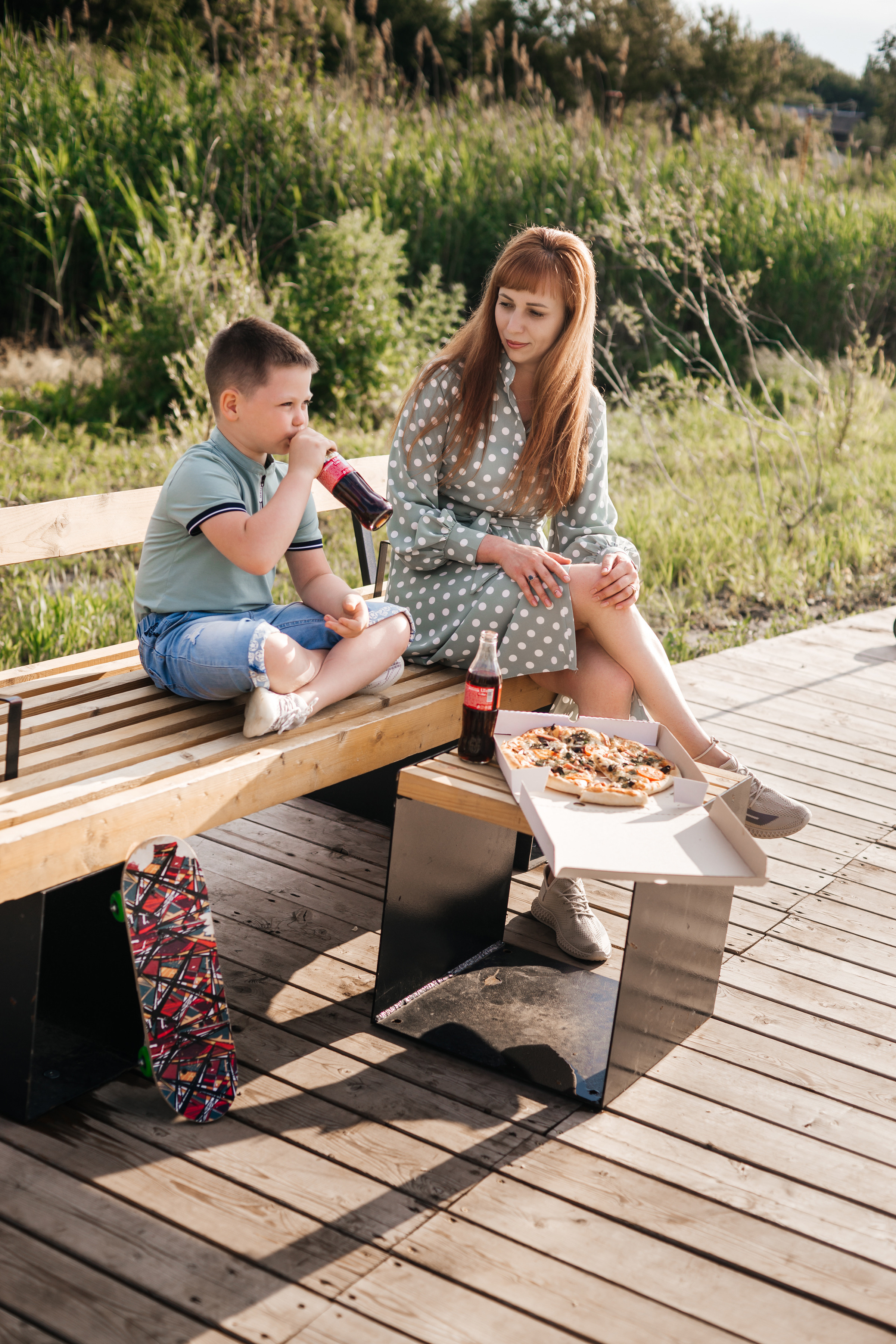 Фотосессия в городе мамы и сына. Ольга Плаксина фотограф в Саратове
