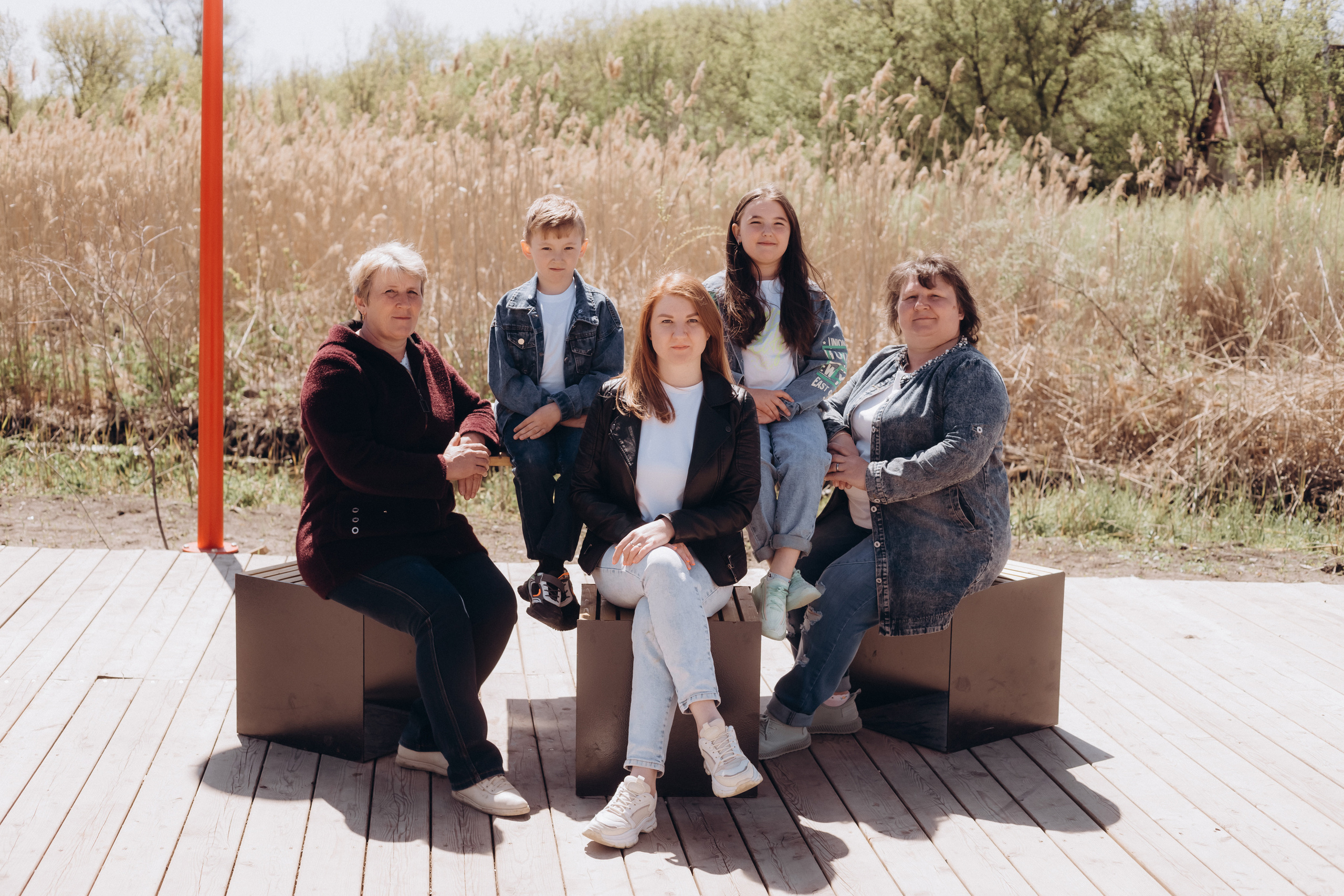 Семейная прогулка в парке. Ольга Плаксина фотограф в Саратове