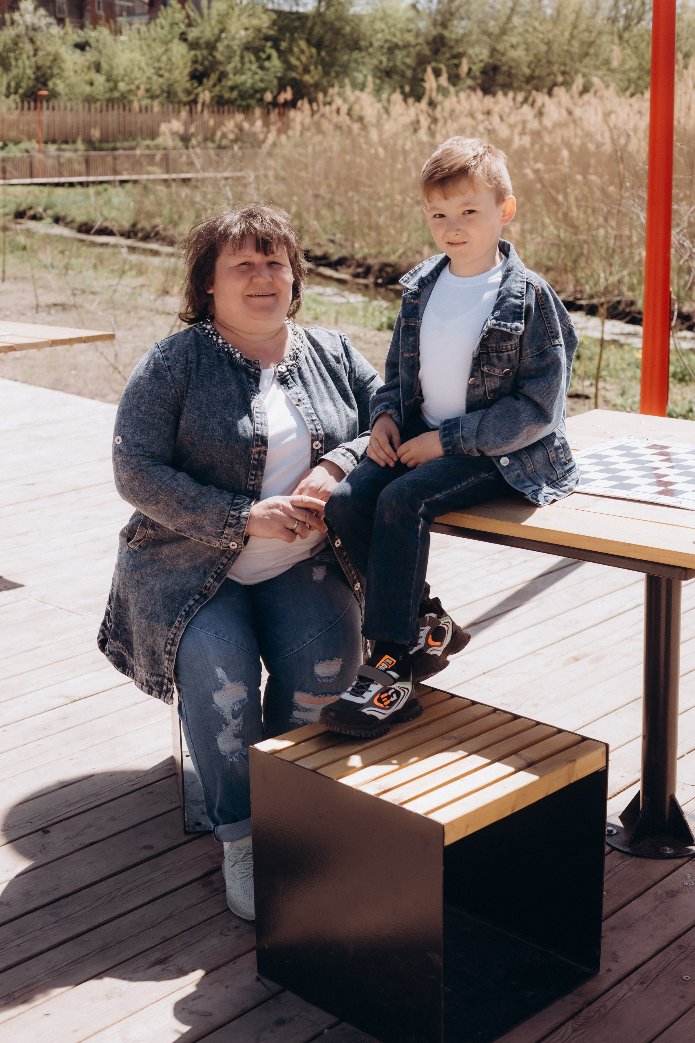 Семейная прогулка в парке. Ольга Плаксина фотограф в Саратове