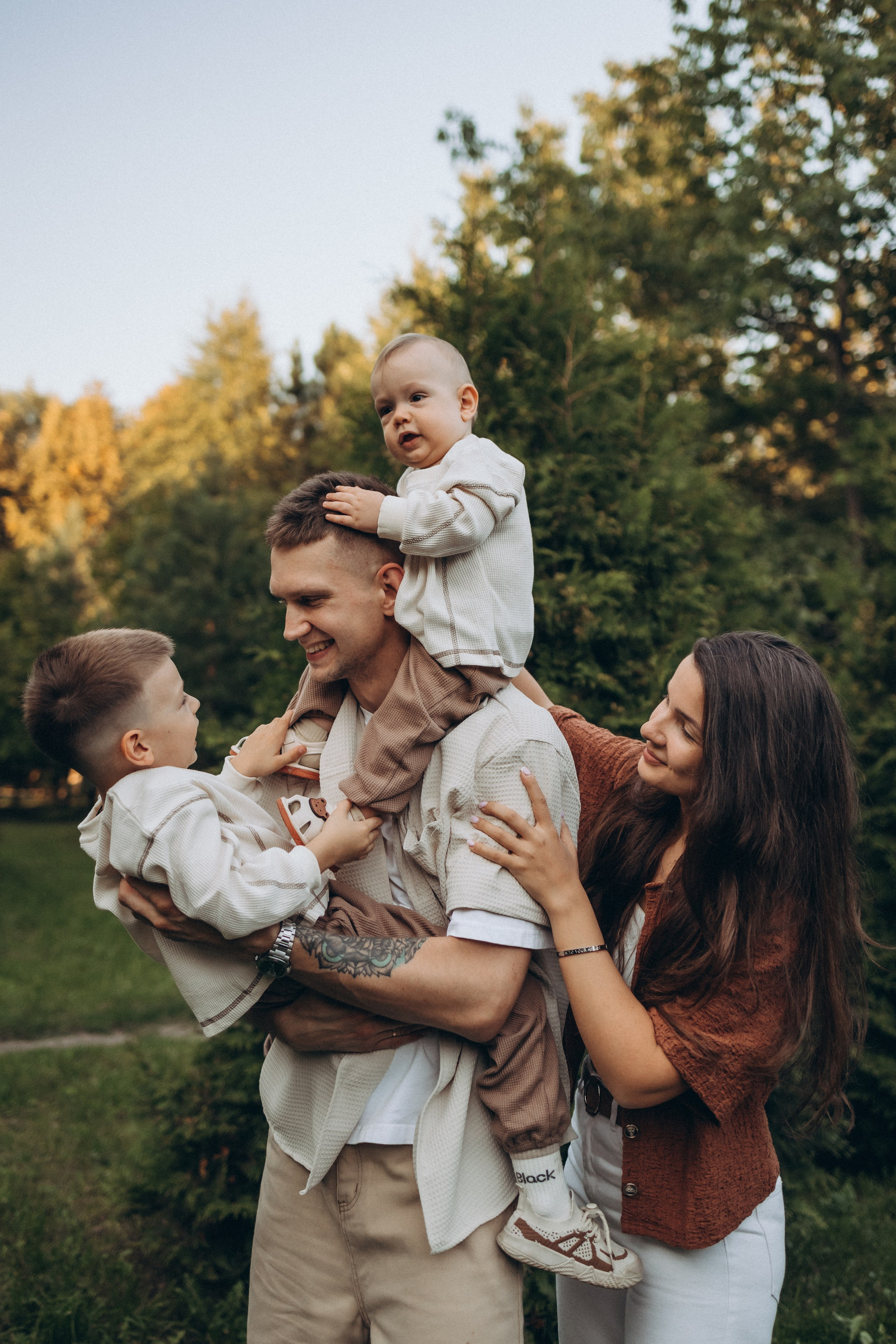 Марина, Семён, Арсений, Артём. Фотограф Нижний Новгород
