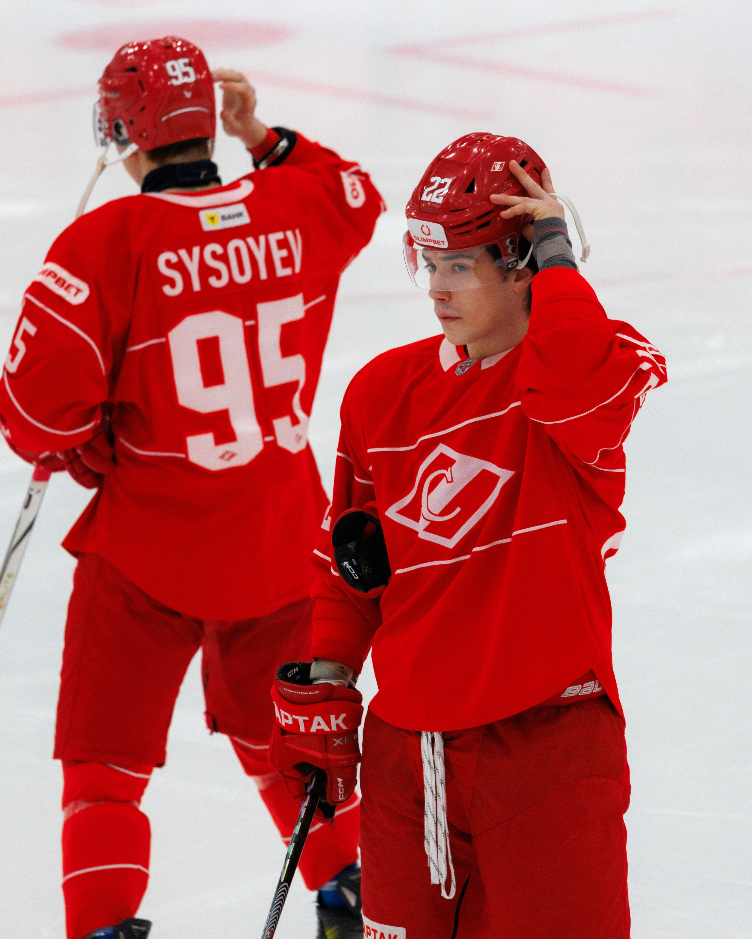 МАТЧ МХЛ. МХК СПАРТАК — АКАДЕМИЯ СКА. Artem Zenin Photography